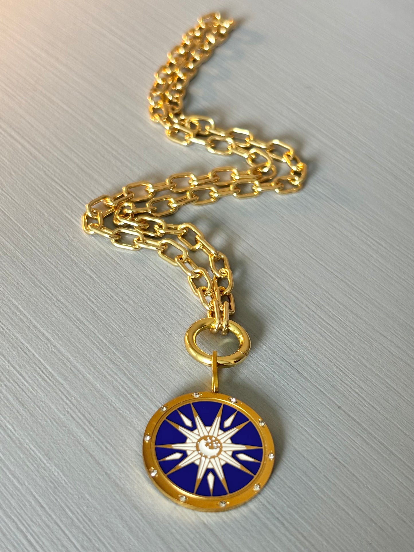 North Star Medallion Necklace