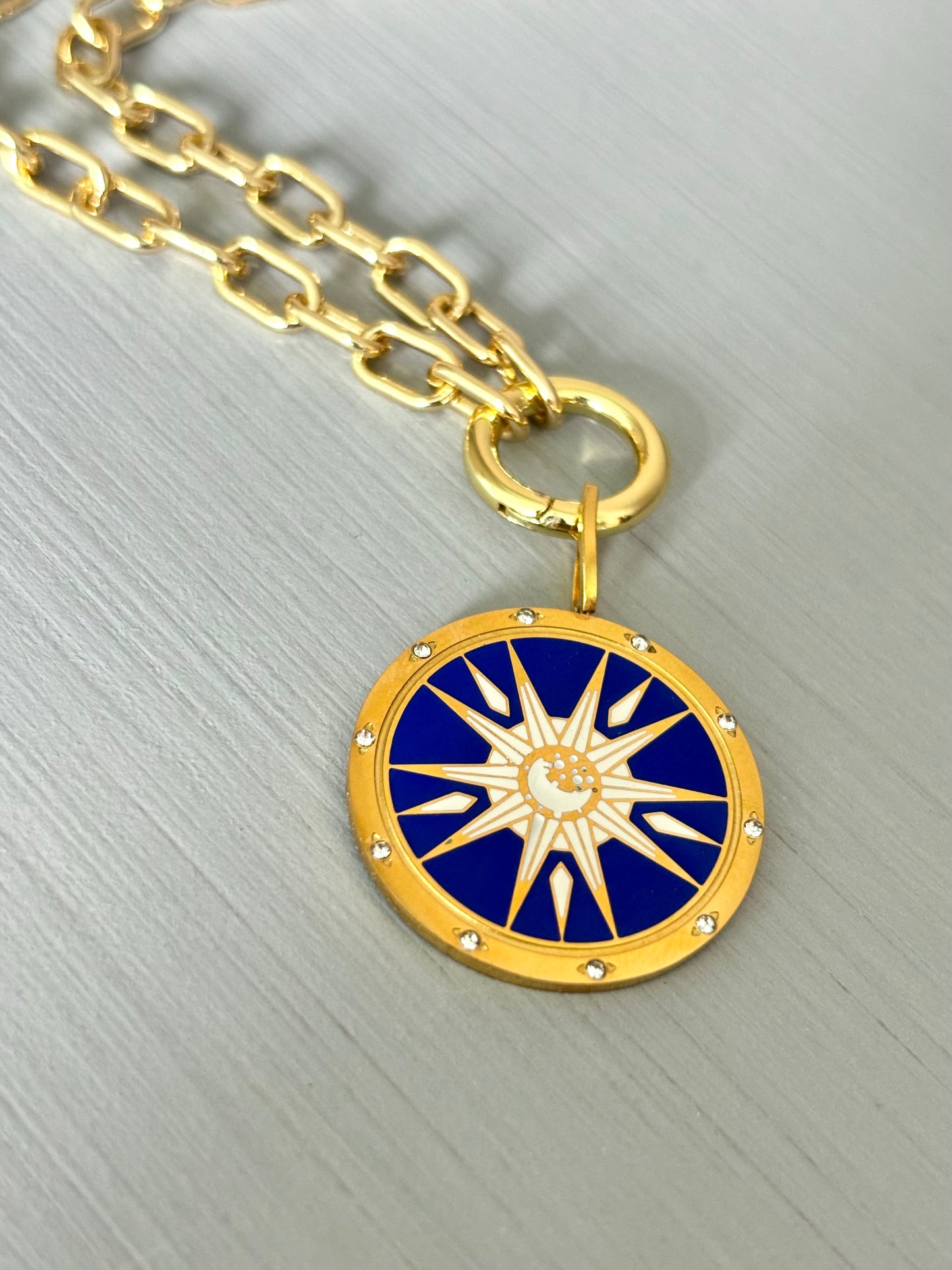 North Star Medallion Necklace