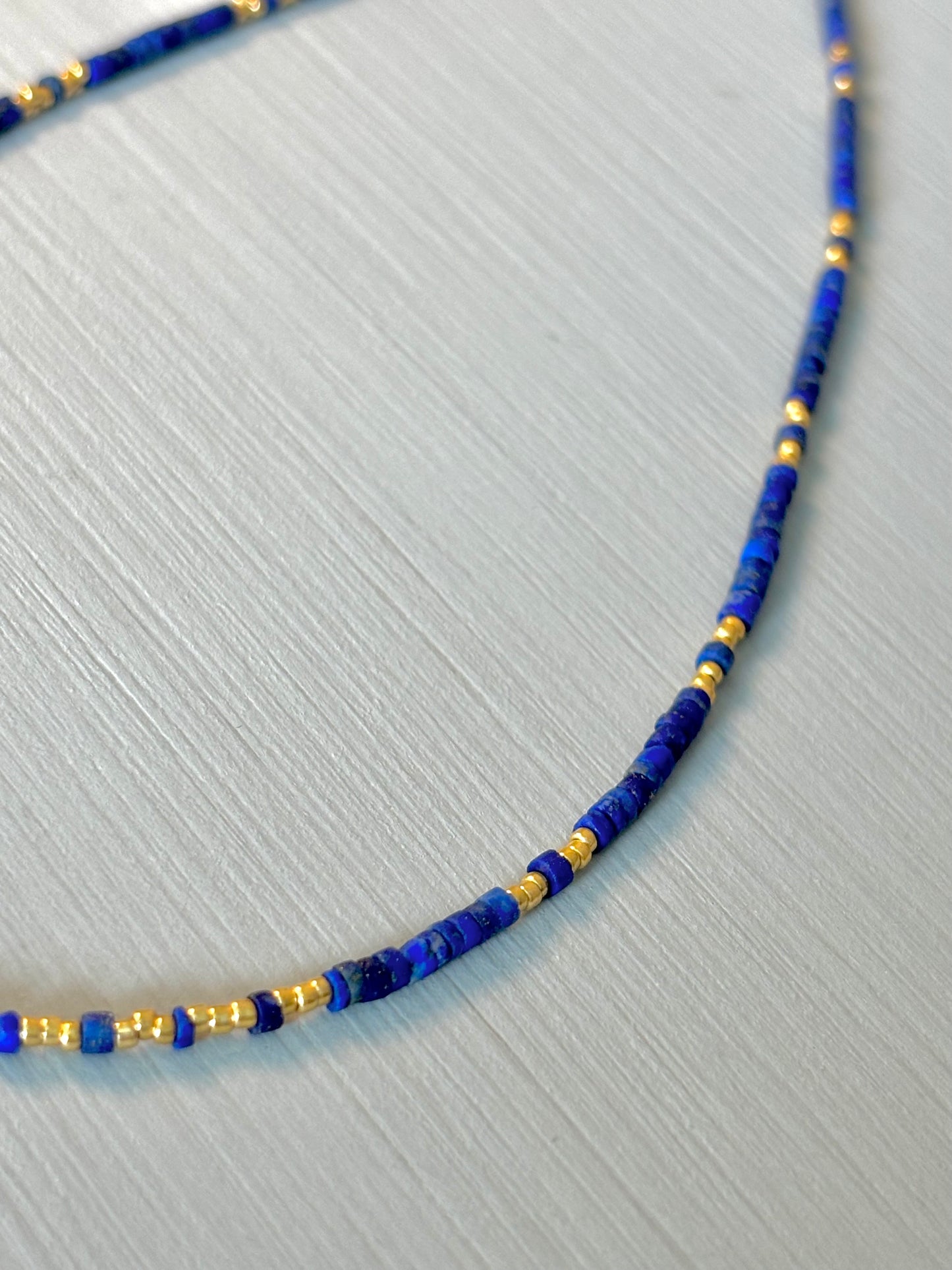 Dainty Lapis Lazuli Necklace