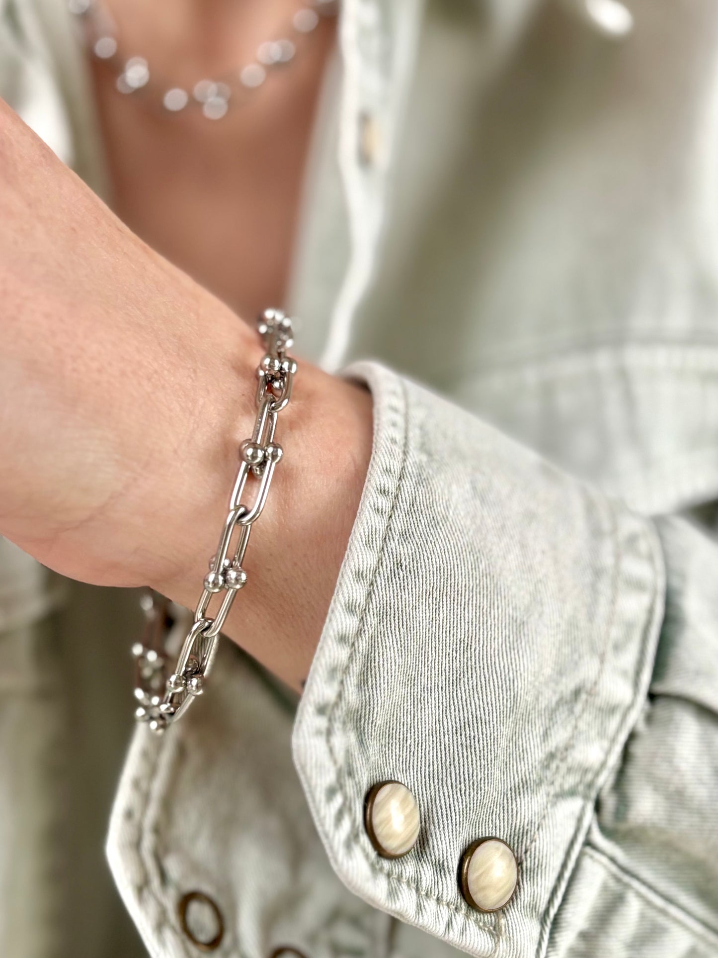 Hardwear chain bracelet