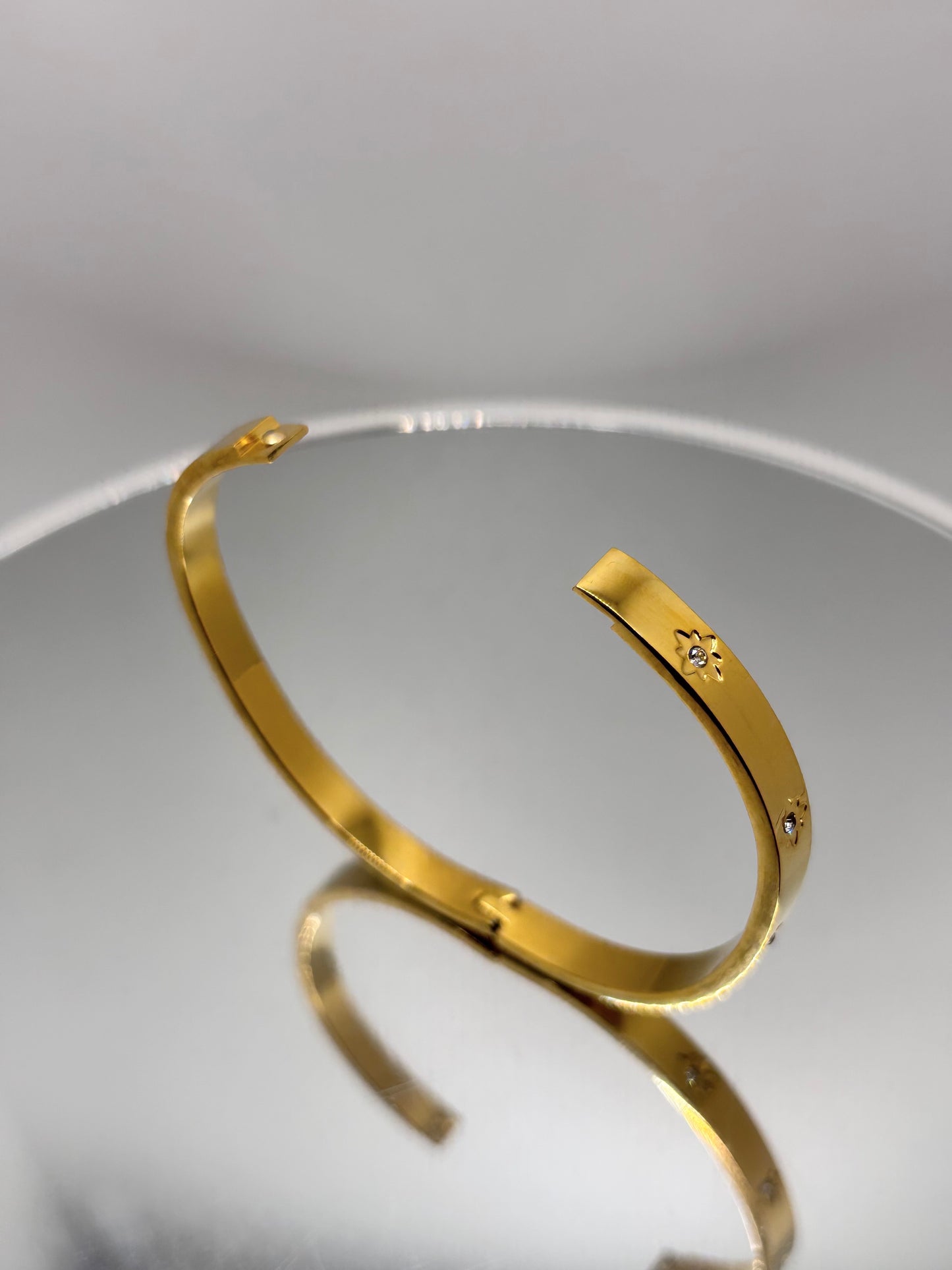 Gold Bangle Bracelet