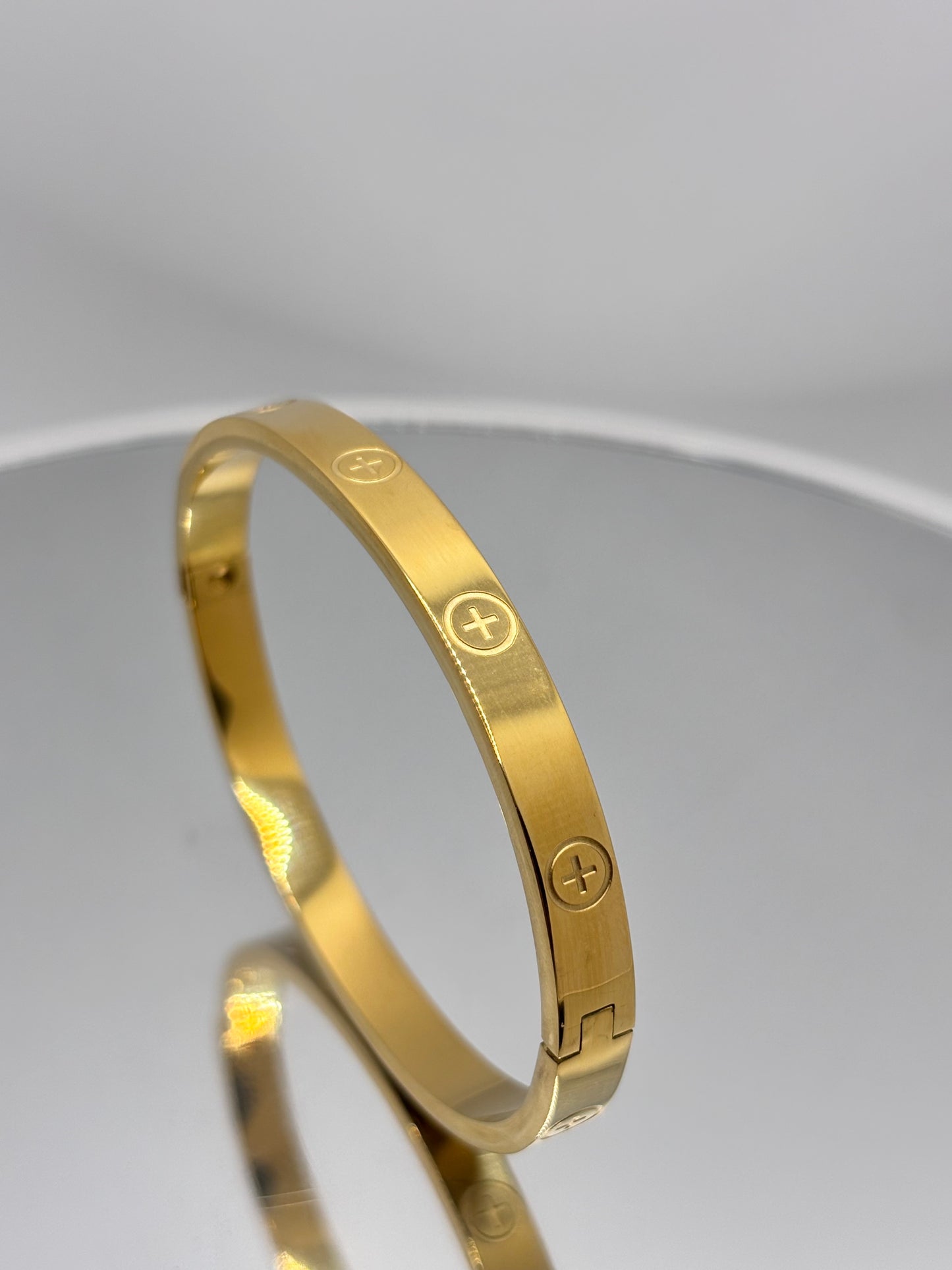 Gold Bangle Bracelet