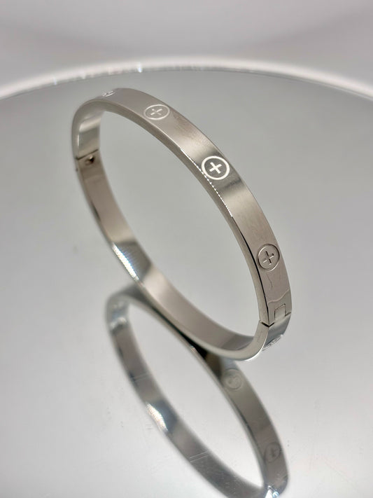 Silver Bangle Bracelet