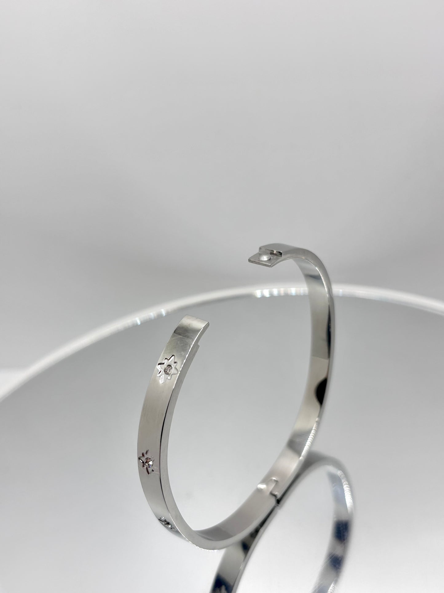 Silver Bangle Bracelet