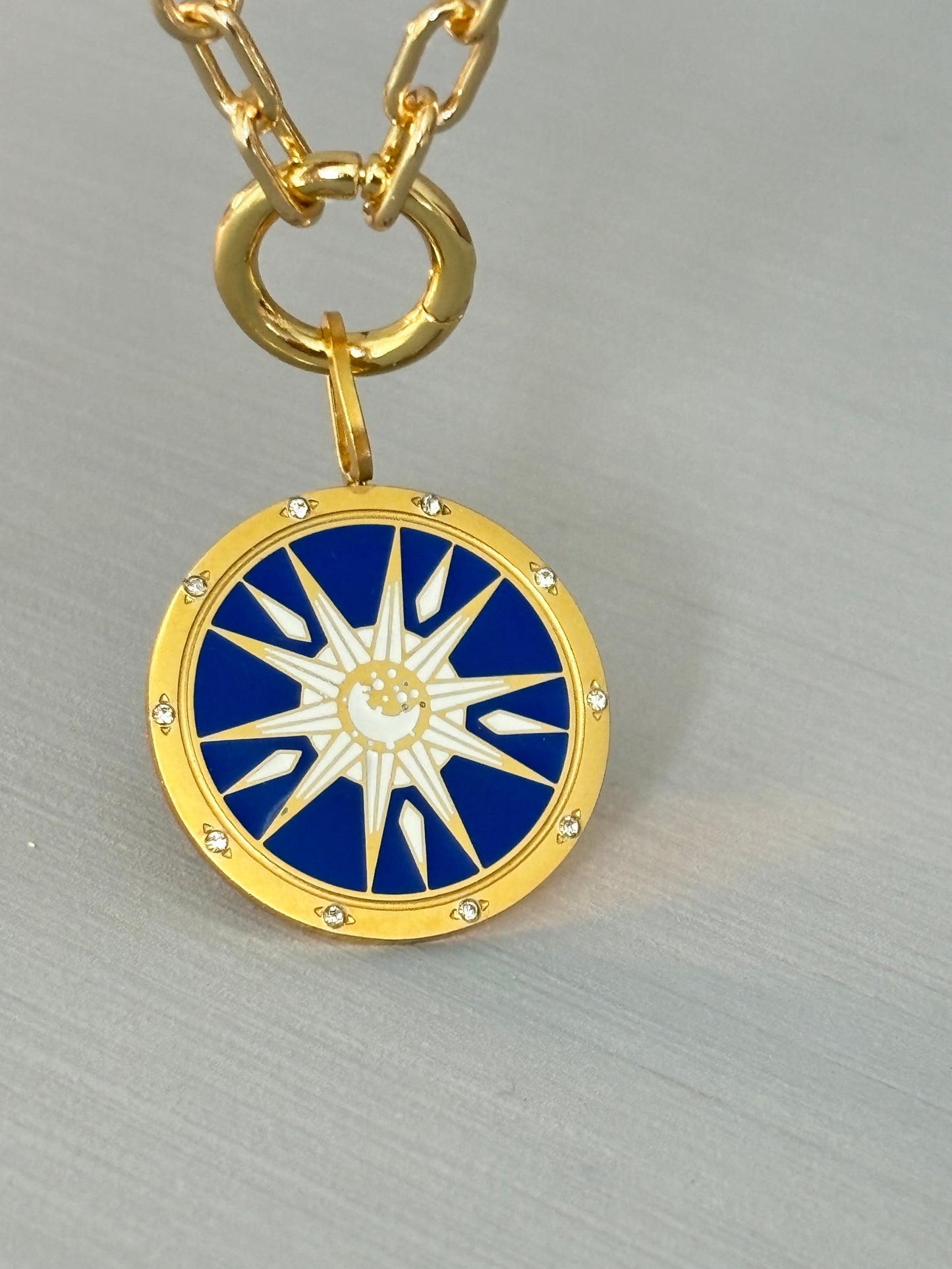 North Star Medallion Necklace