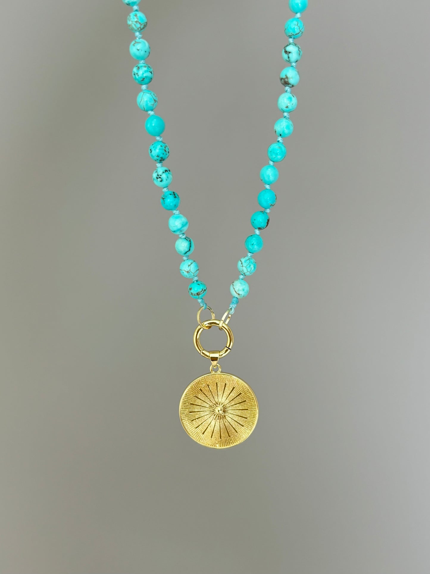 Sunburst Turquoise Necklace