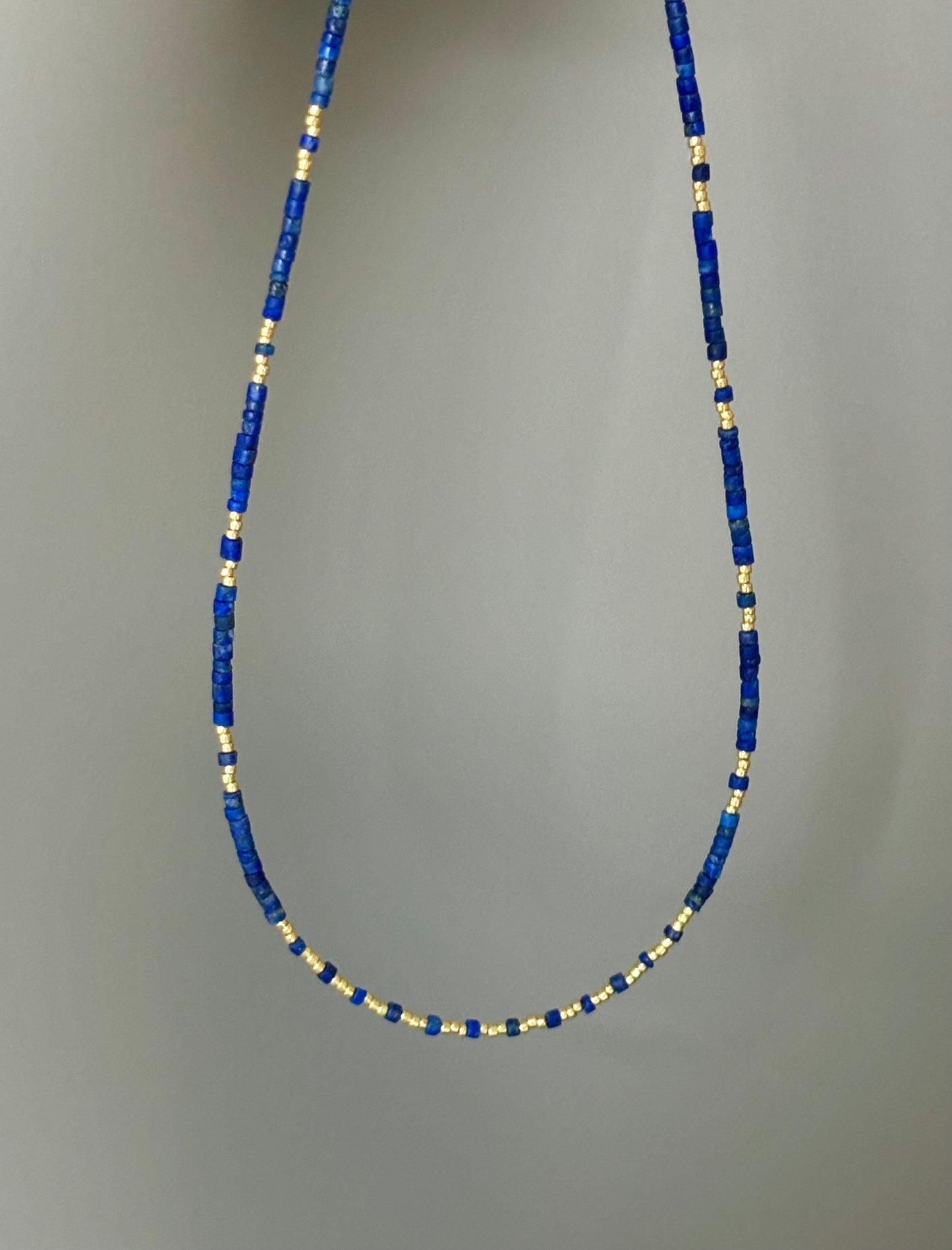 Dainty Lapis Lazuli Necklace