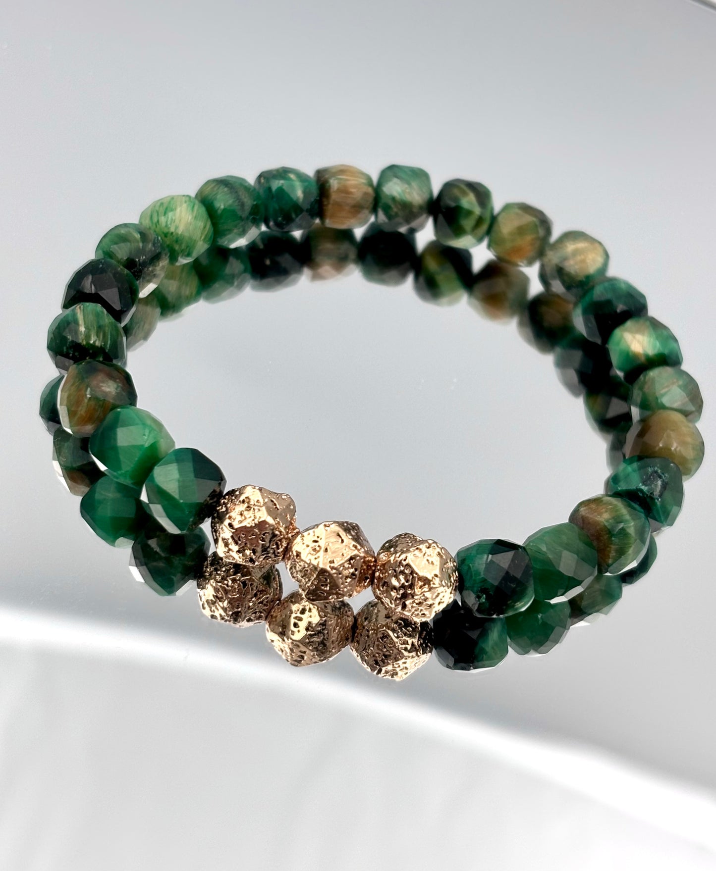 Tiger’s Eye beaded bracelet