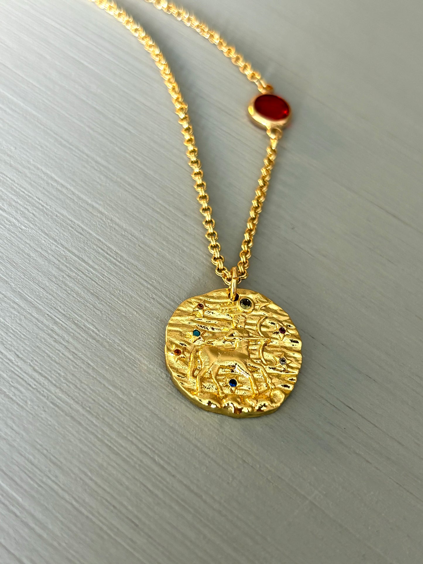 Zodiac sign necklace