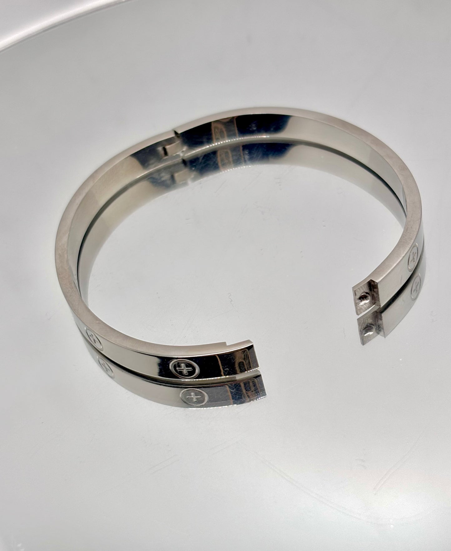 Silver Bangle Bracelet