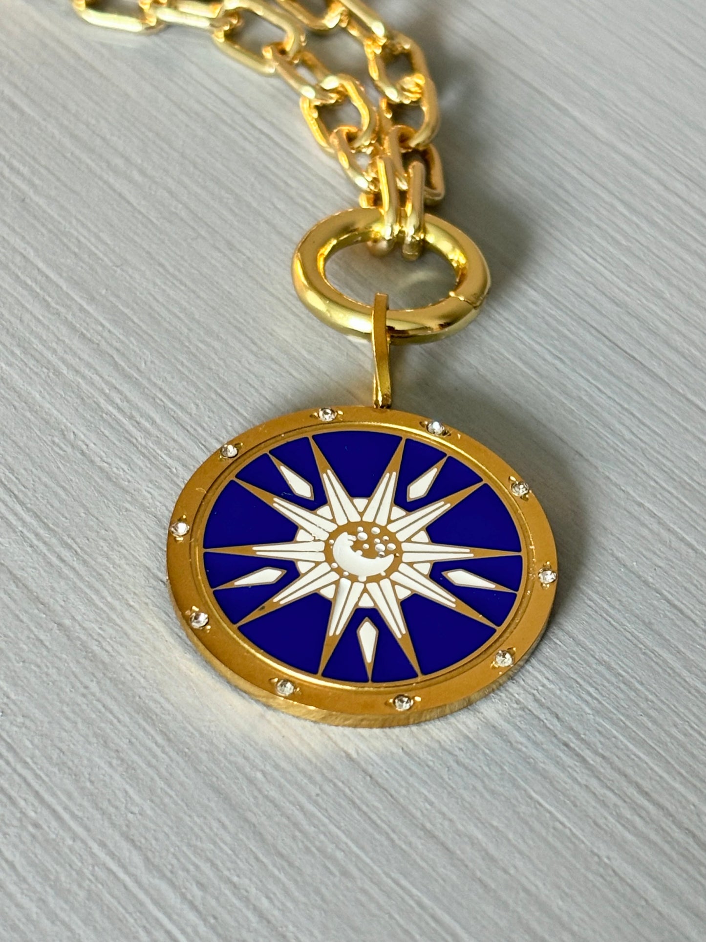 North Star Medallion Necklace