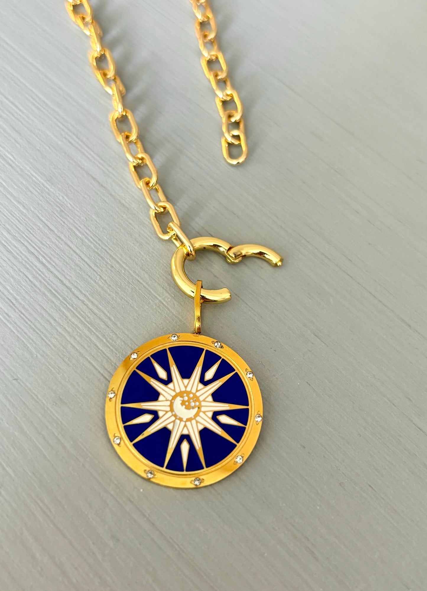 North Star Medallion Necklace