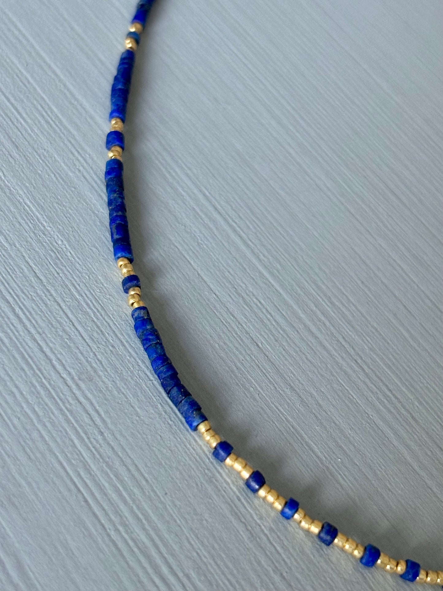 Dainty Lapis Lazuli Necklace