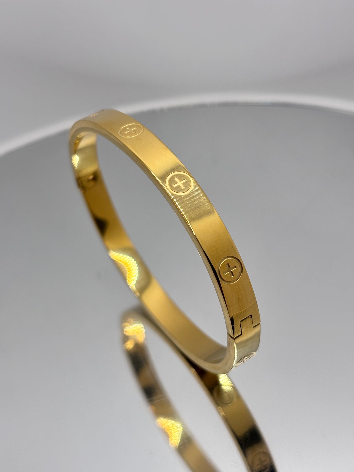 Gold Bangle Bracelet