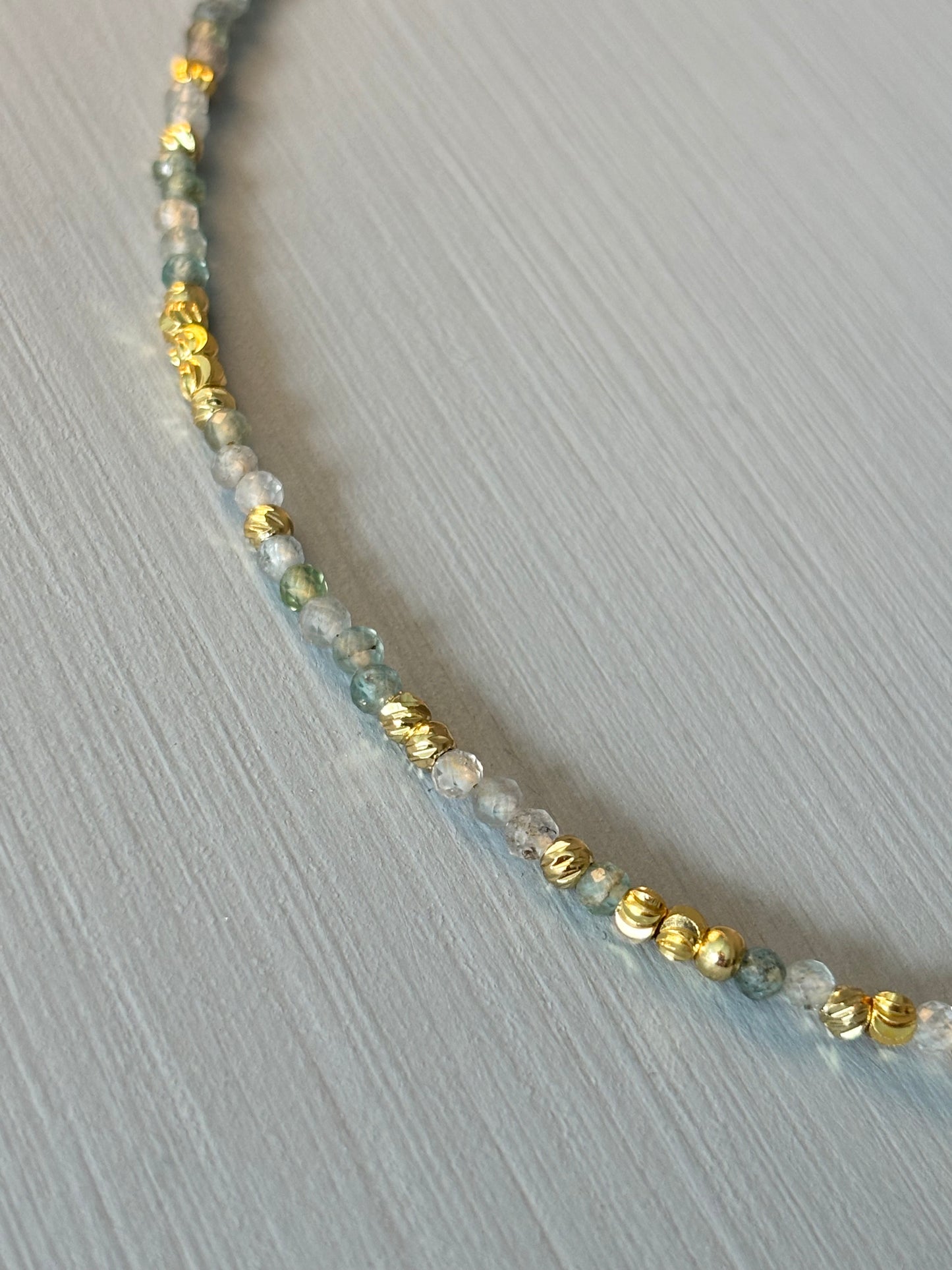 Dainty Apatite Necklace