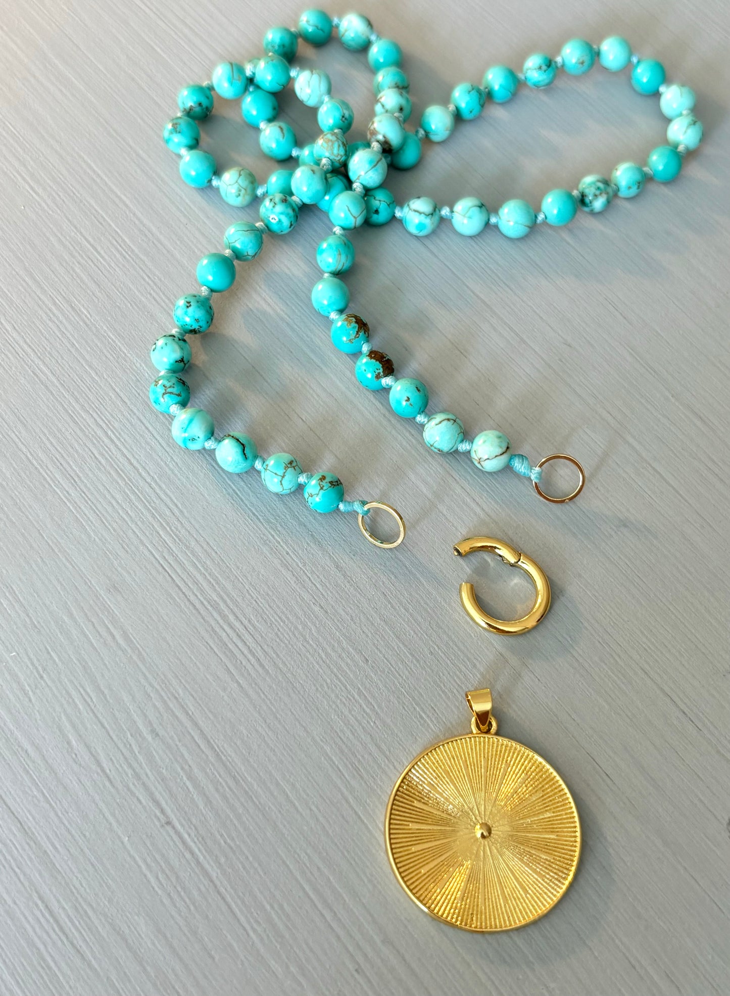 Sunburst Turquoise Necklace