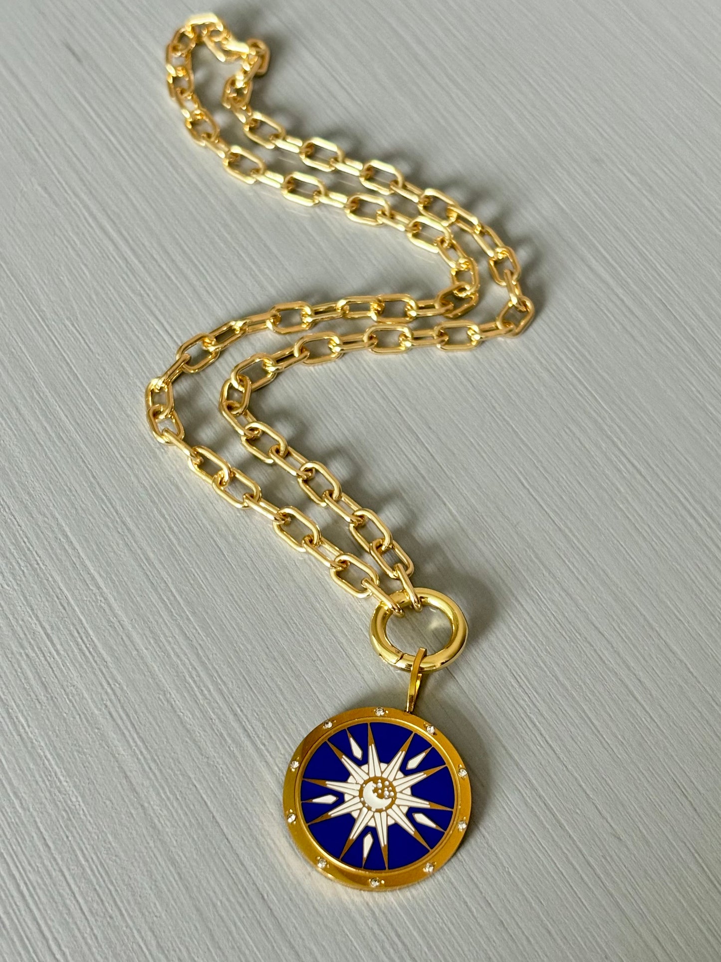 North Star Medallion Necklace