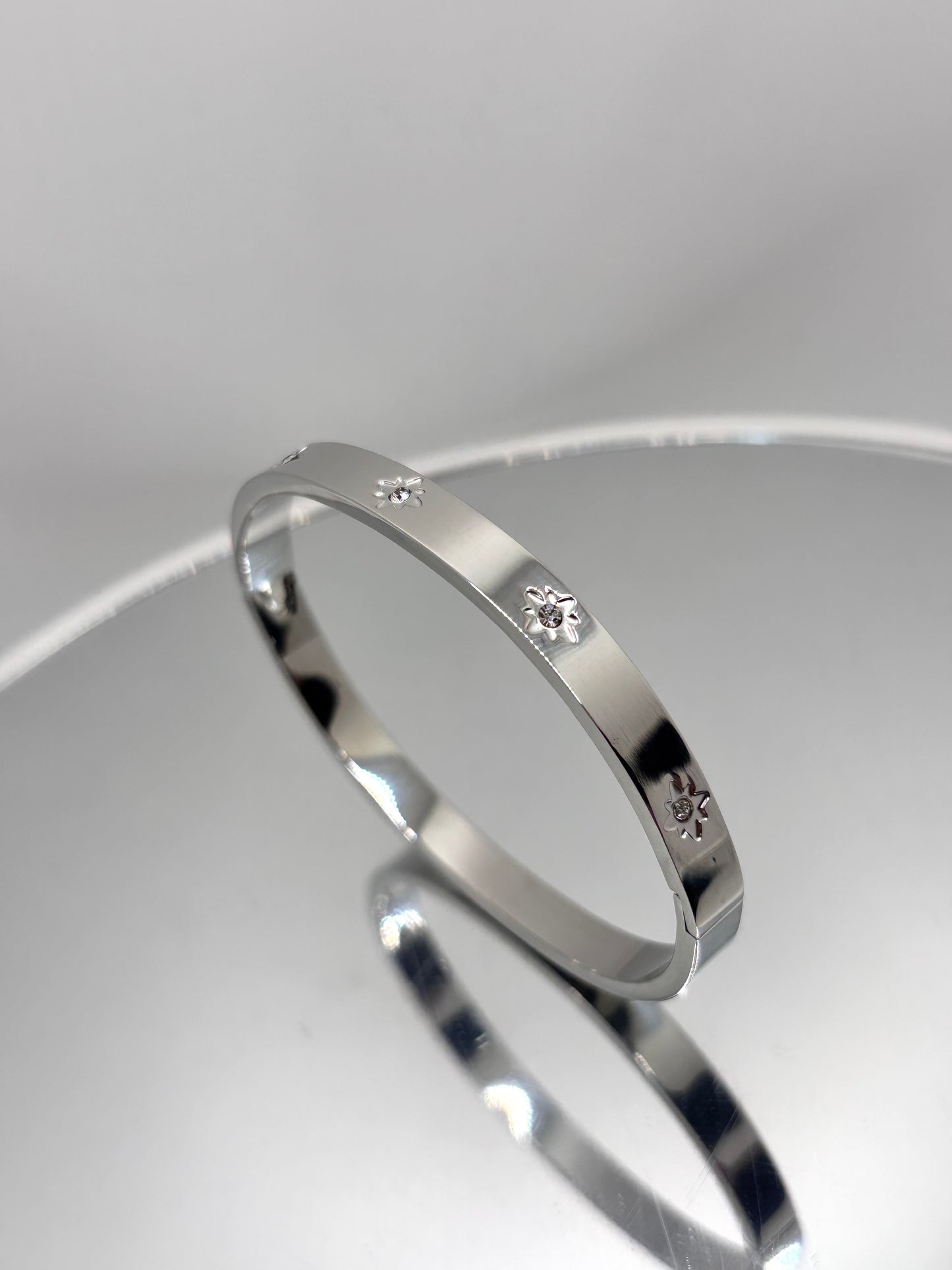 Silver Bangle Bracelet