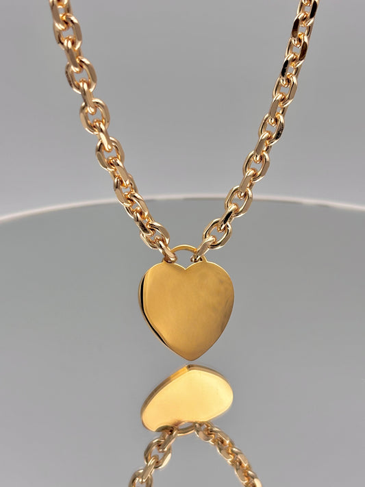 Heart Tag Necklace