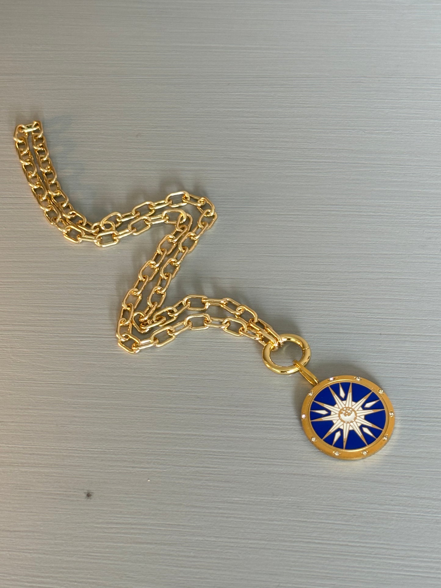 North Star Medallion Necklace