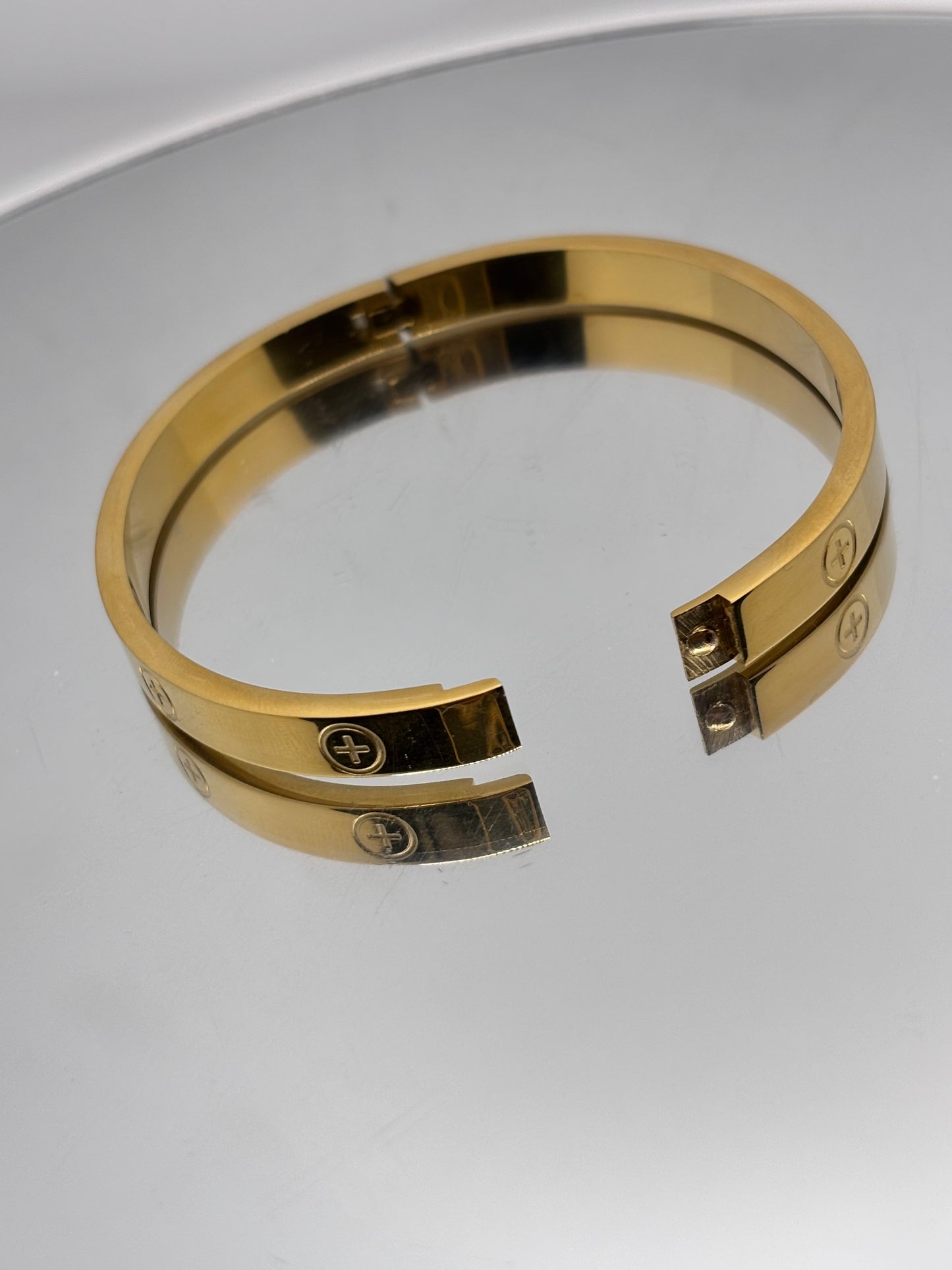 Gold Bangle Bracelet