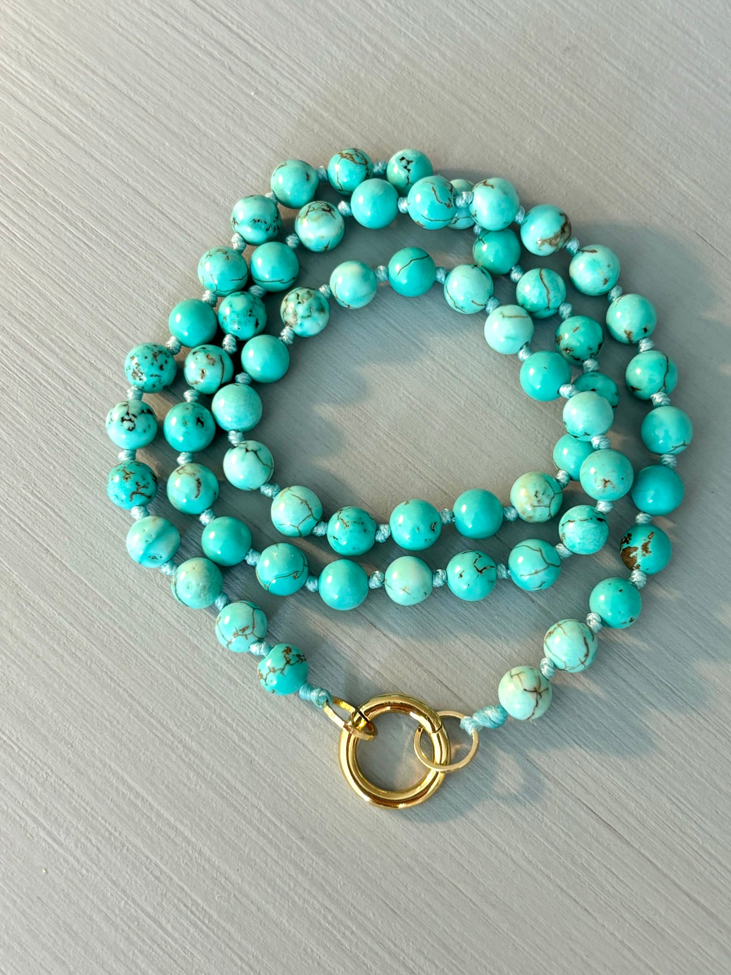 Sunburst Turquoise Necklace