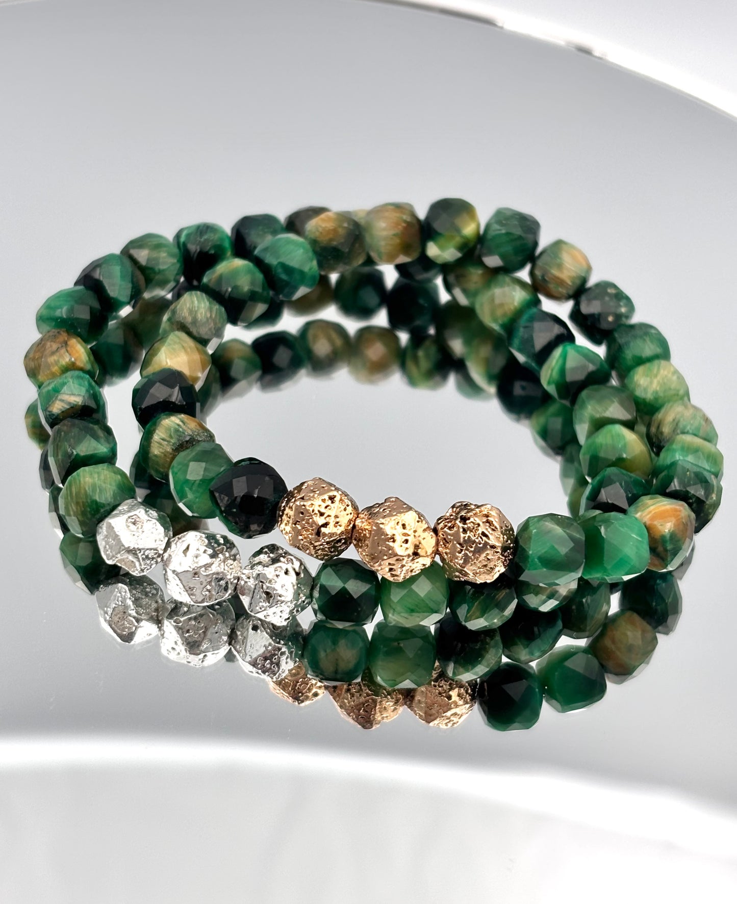 Tiger’s Eye beaded bracelet