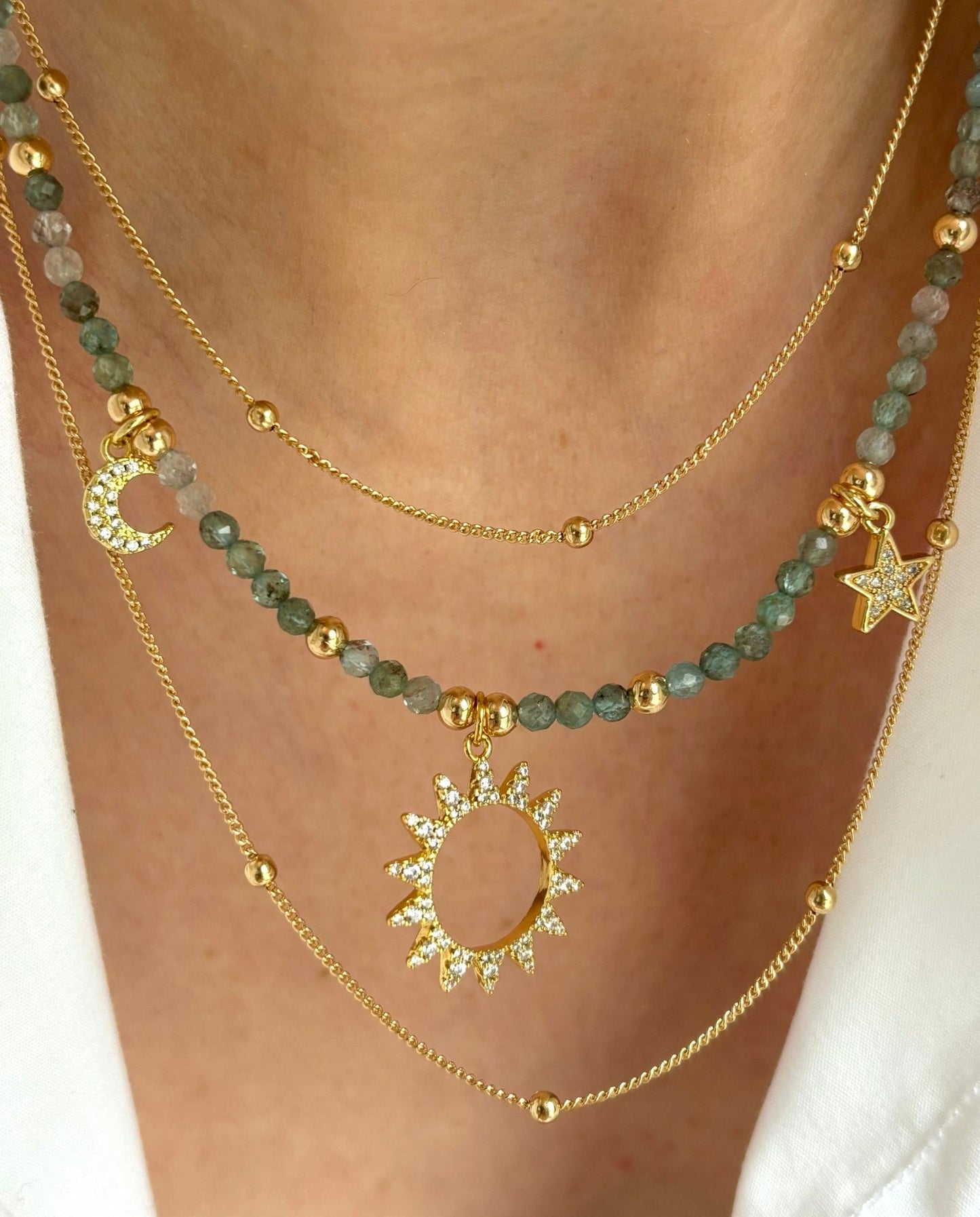 Celestial Apatite Necklace - Believe Jewellery