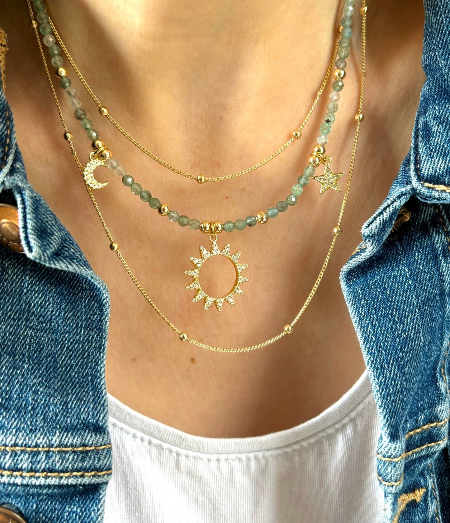 Celestial Apatite Necklace - Believe Jewellery