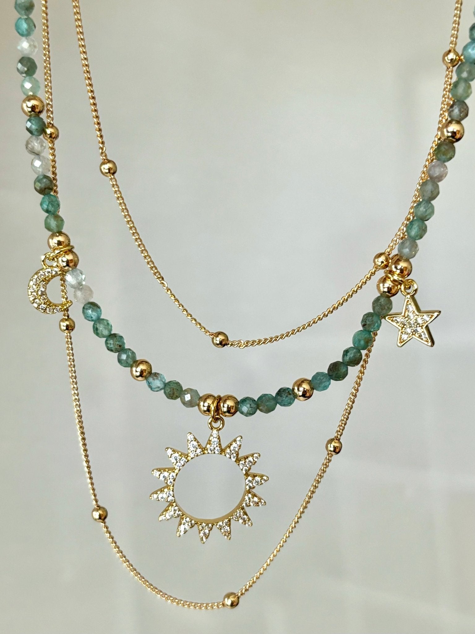 Celestial Apatite Necklace - Believe Jewellery