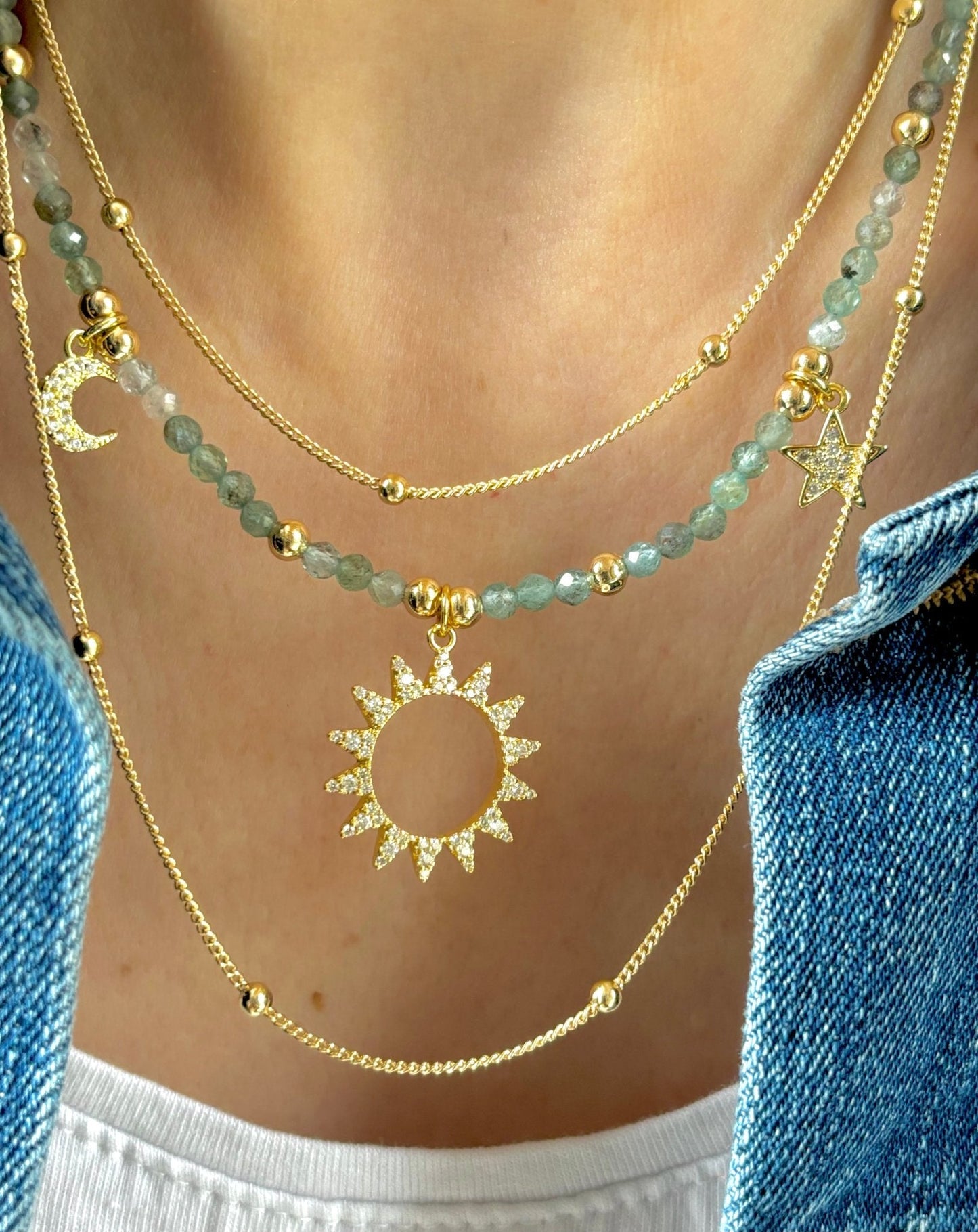 Celestial Apatite Necklace - Believe Jewellery