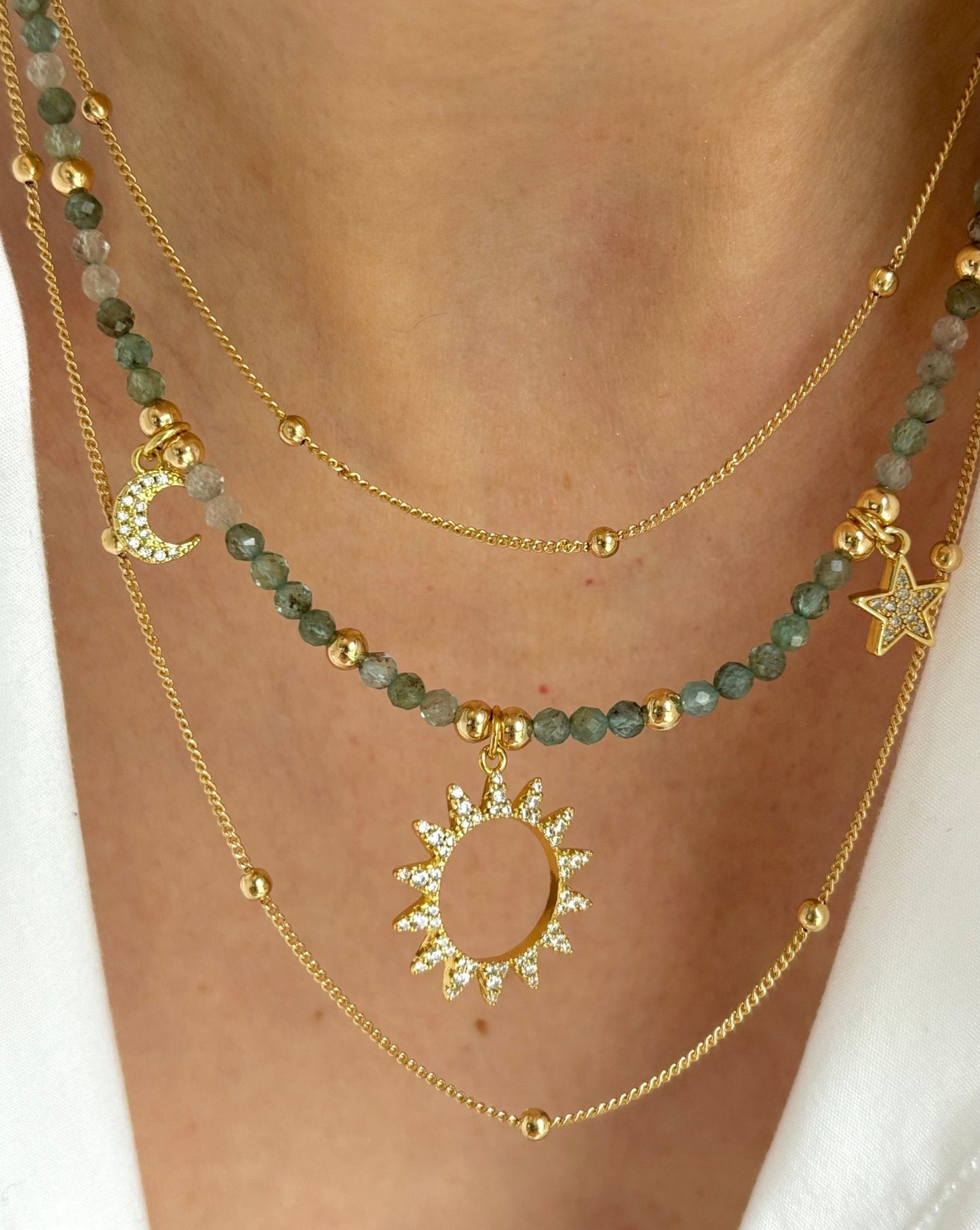 Celestial Apatite Necklace - Believe Jewellery