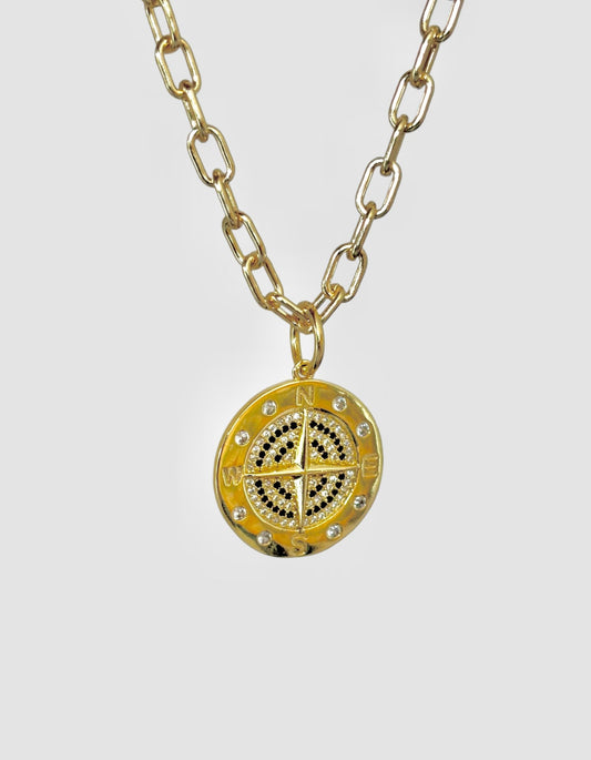 Compass necklace - Believe Jewellery