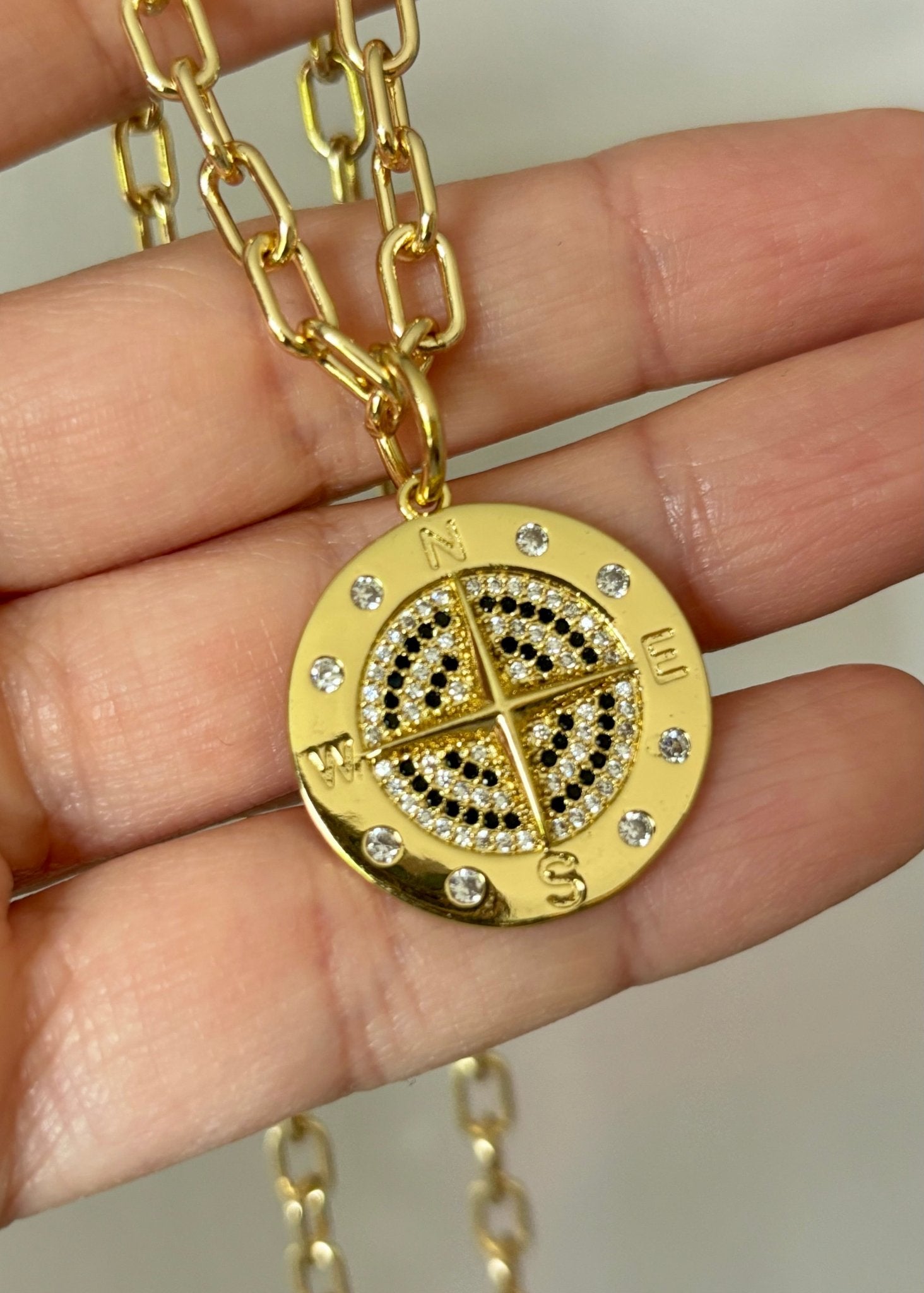 Compass necklace - Believe Jewellery