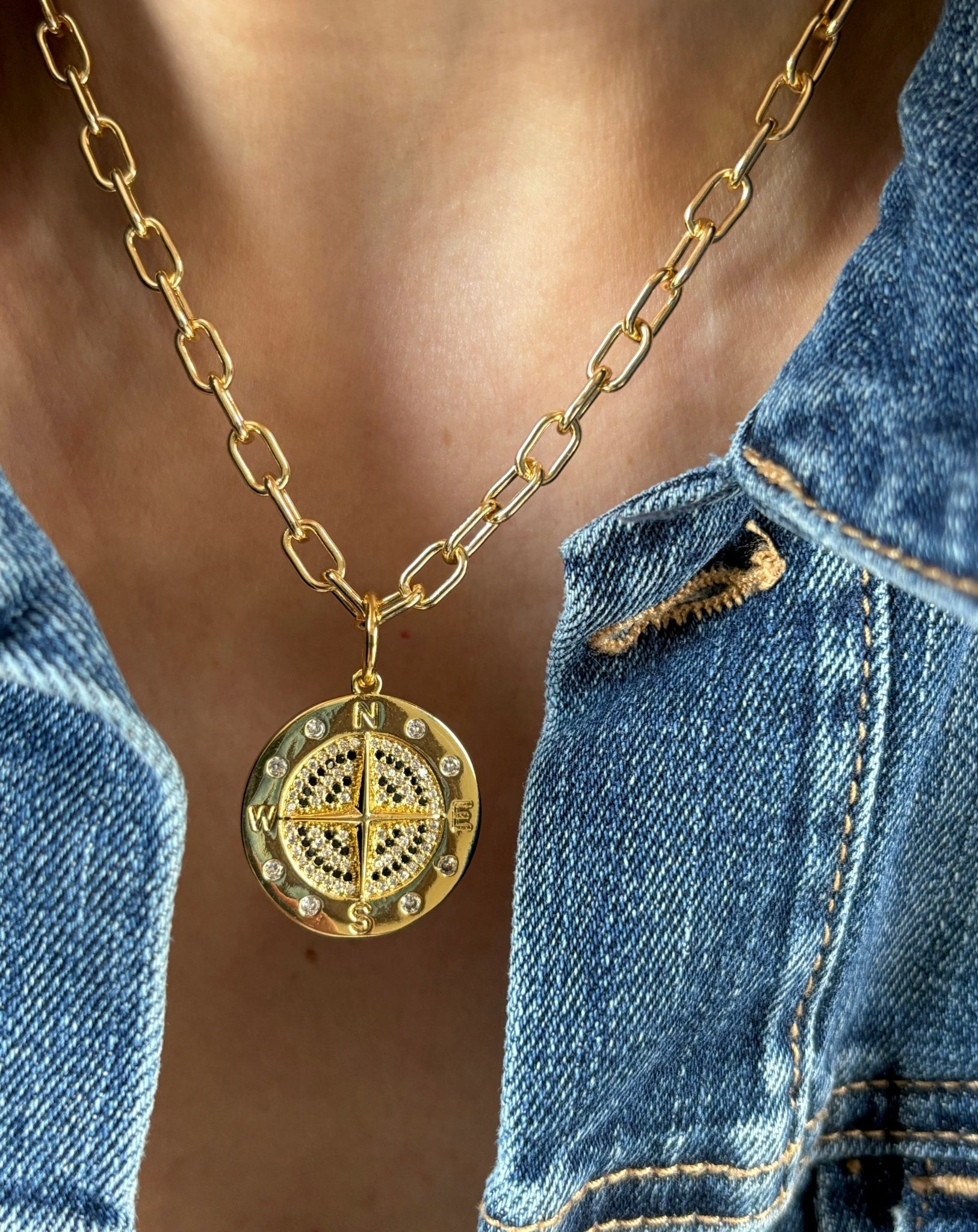 Compass necklace - Believe Jewellery