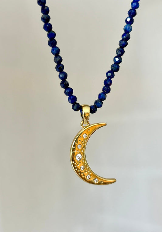 Crescent Moon Necklace - Believe Jewellery