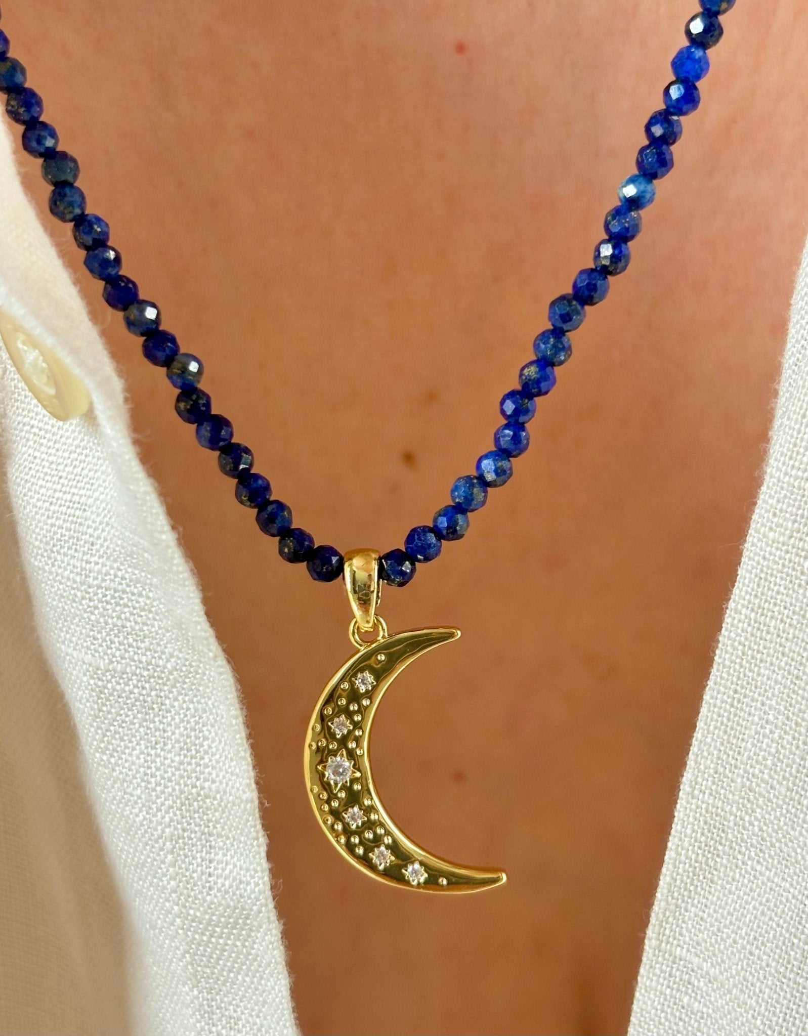 Crescent Moon Necklace - Believe Jewellery