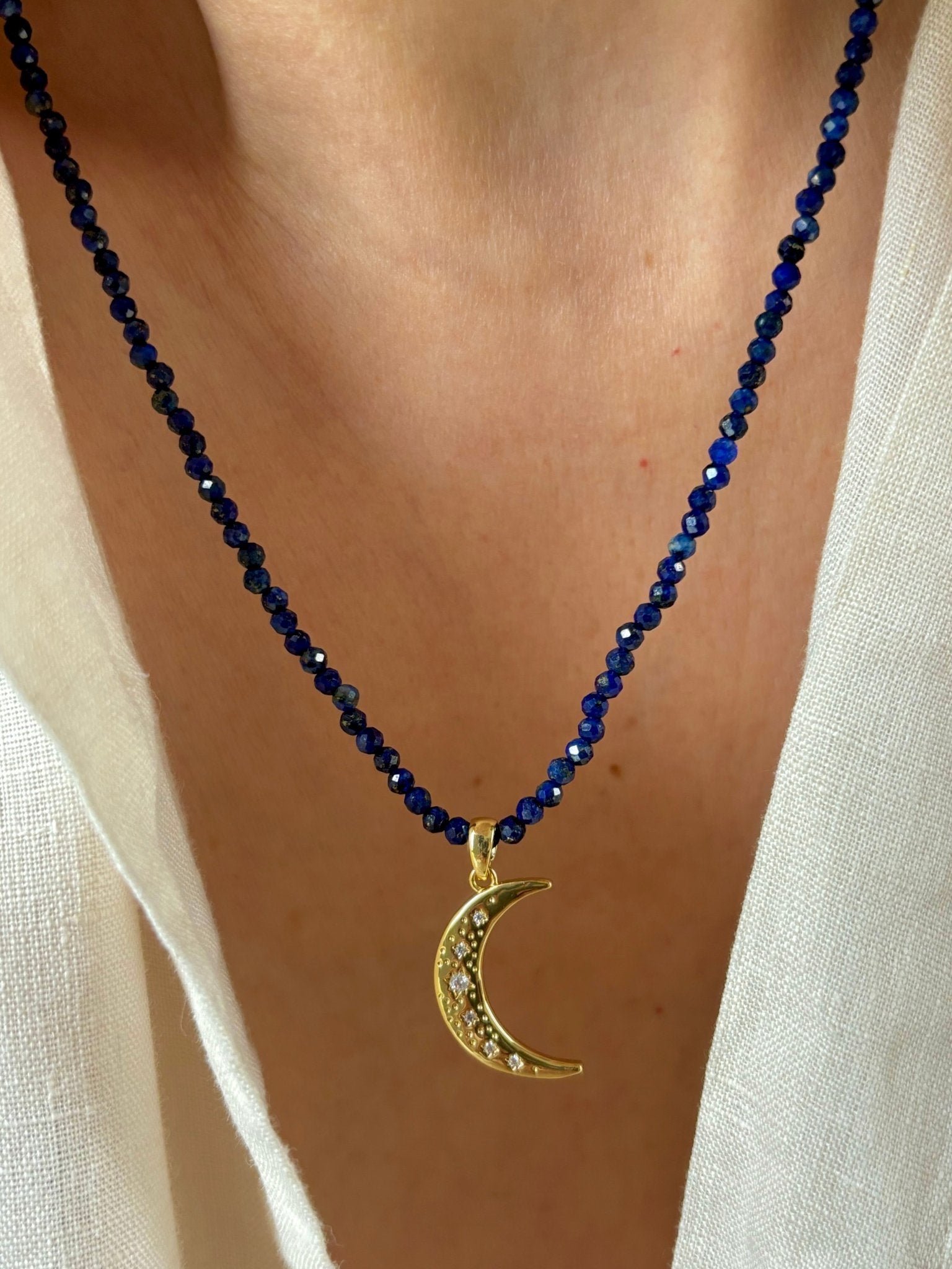 Crescent Moon Necklace - Believe Jewellery