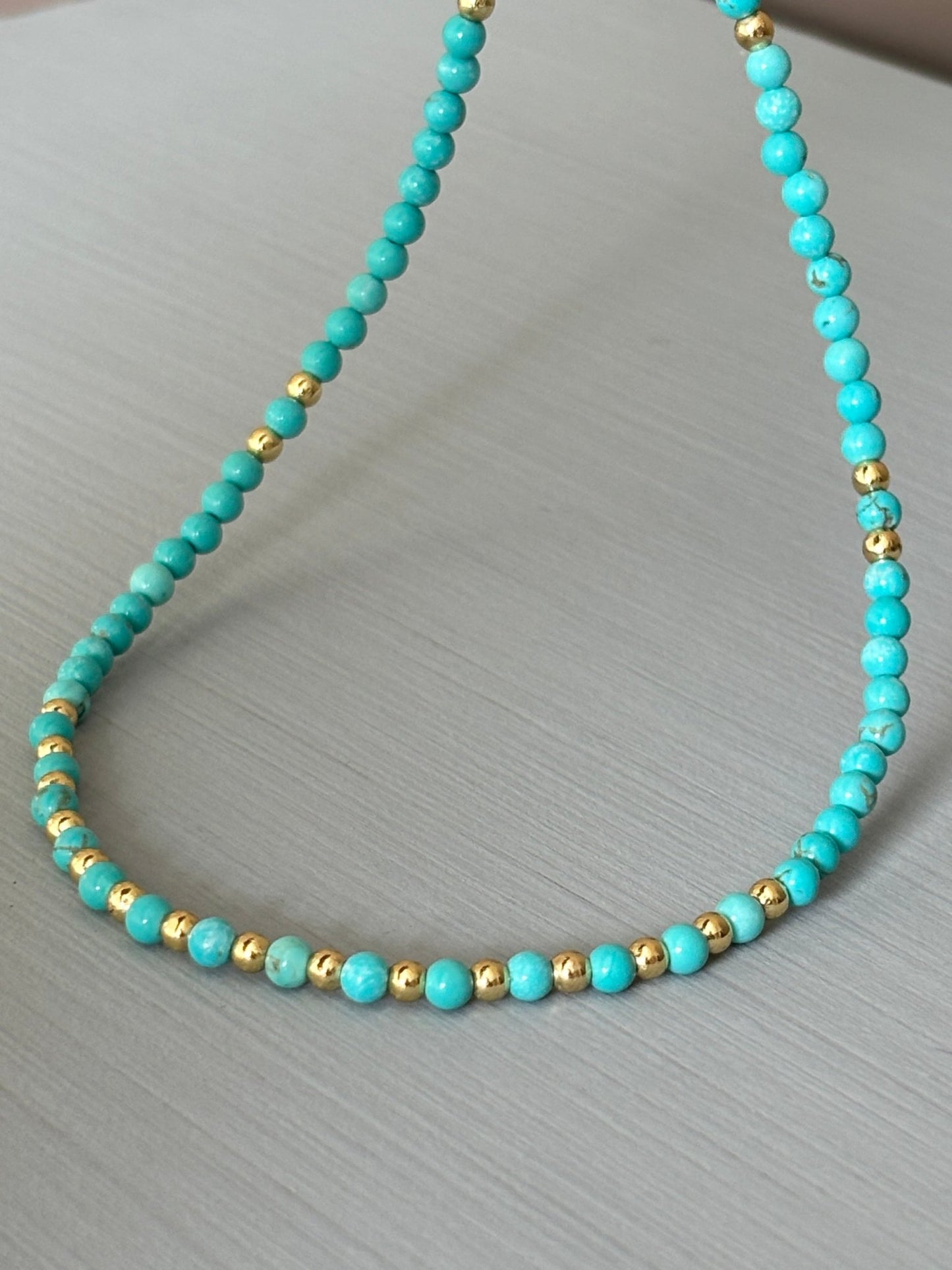 Dainty turquoise necklace - Believe Jewellery