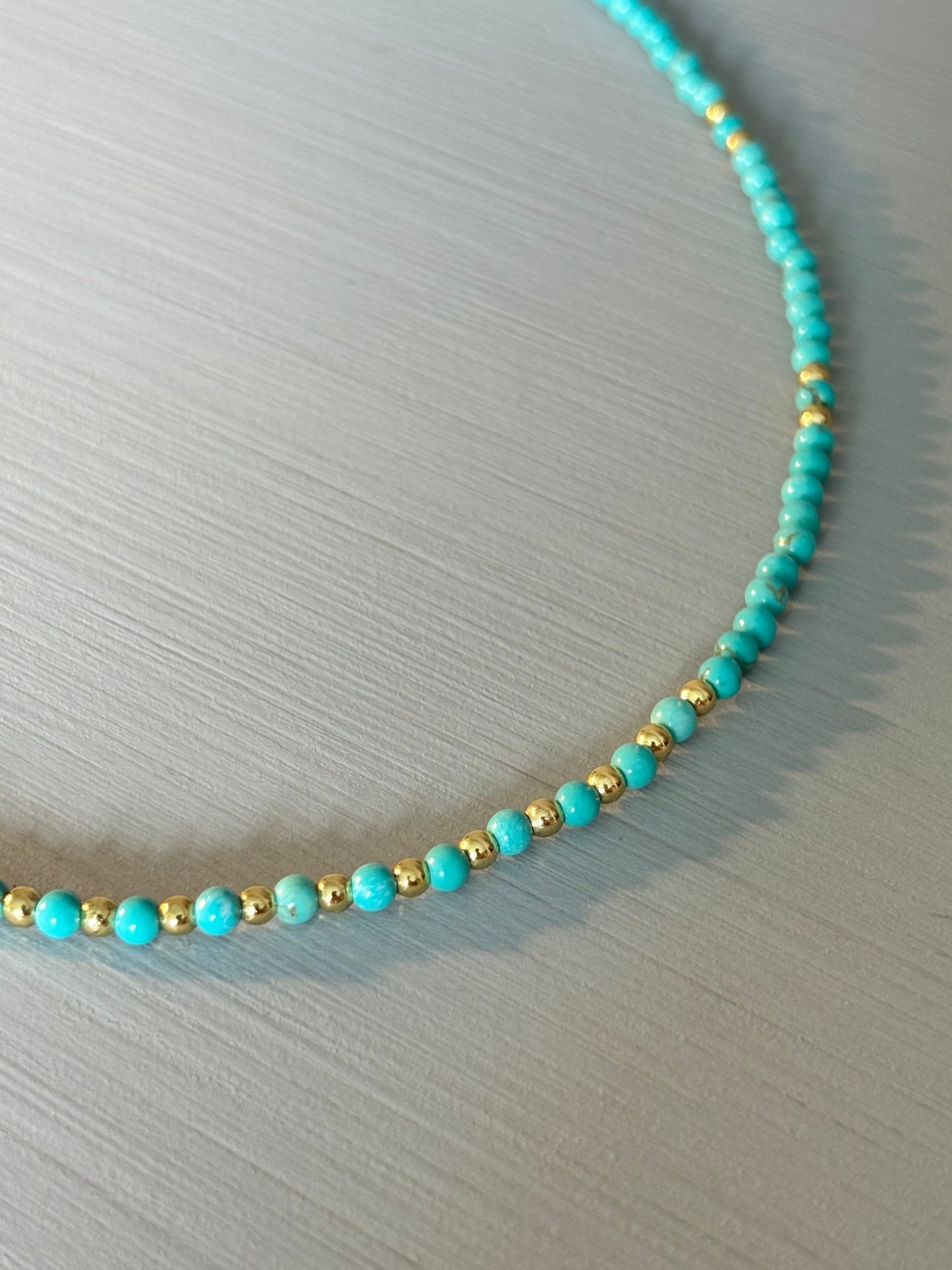 Dainty turquoise necklace - Believe Jewellery