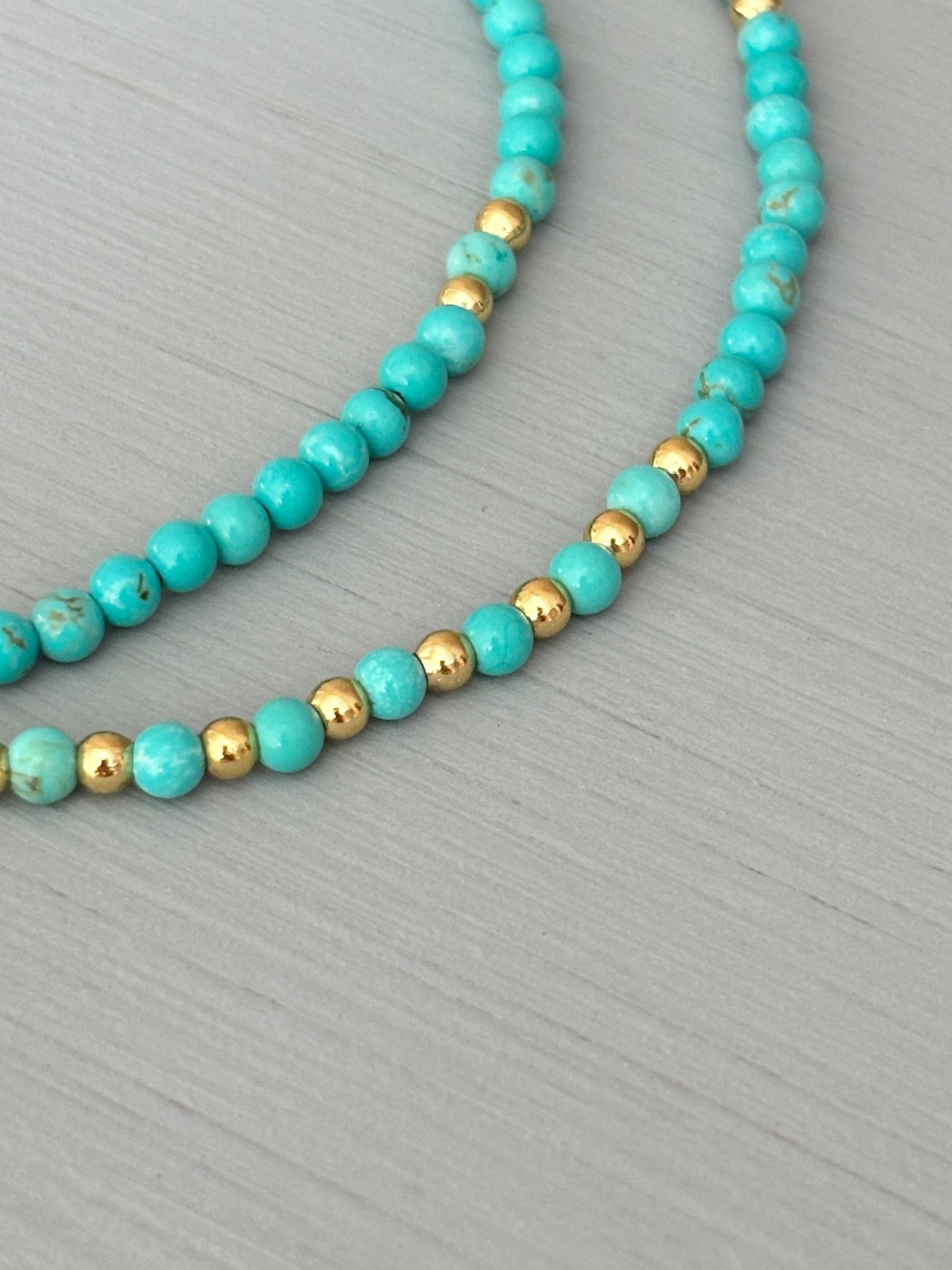 Dainty turquoise necklace - Believe Jewellery