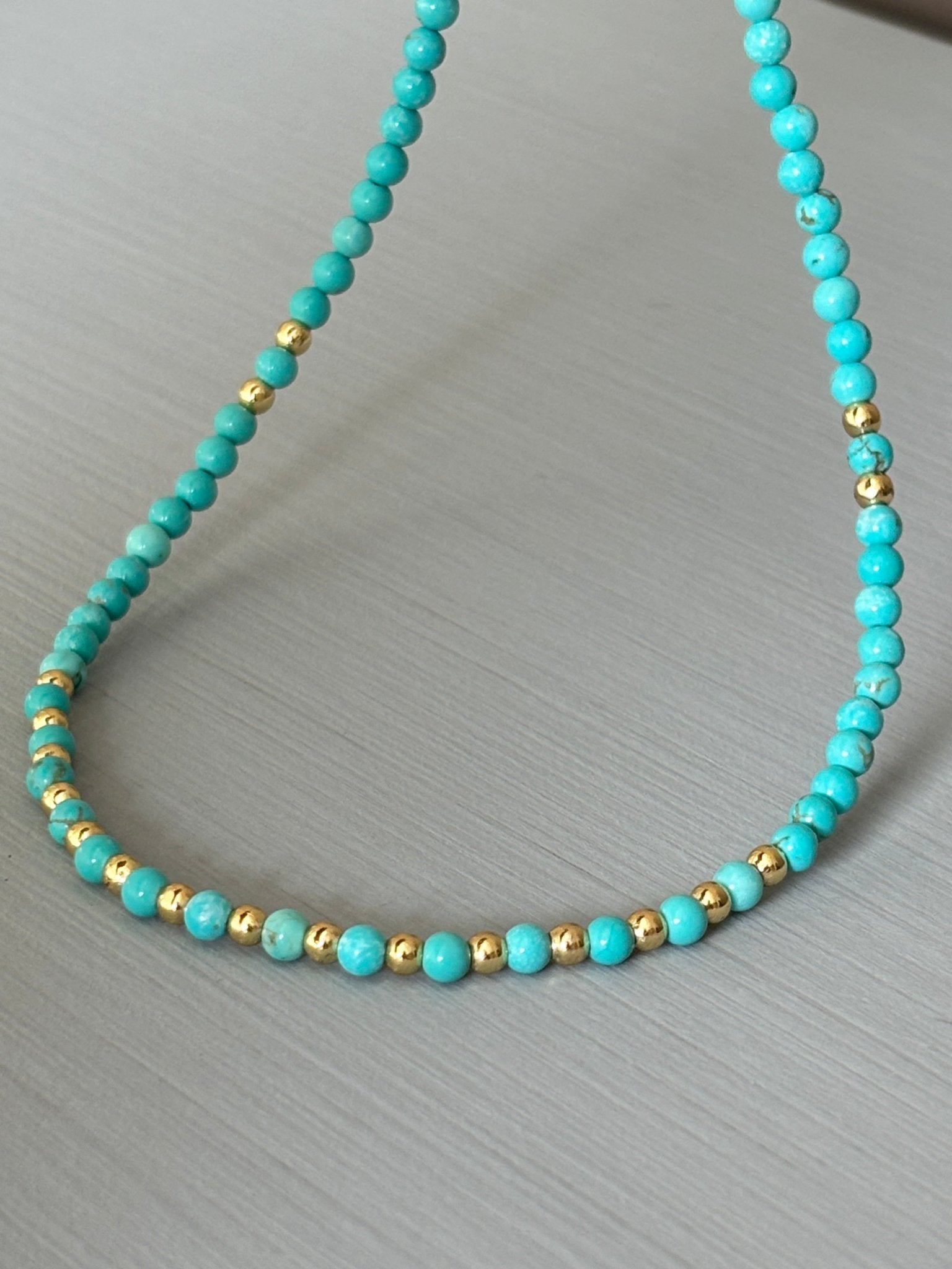 Dainty turquoise necklace - Believe Jewellery