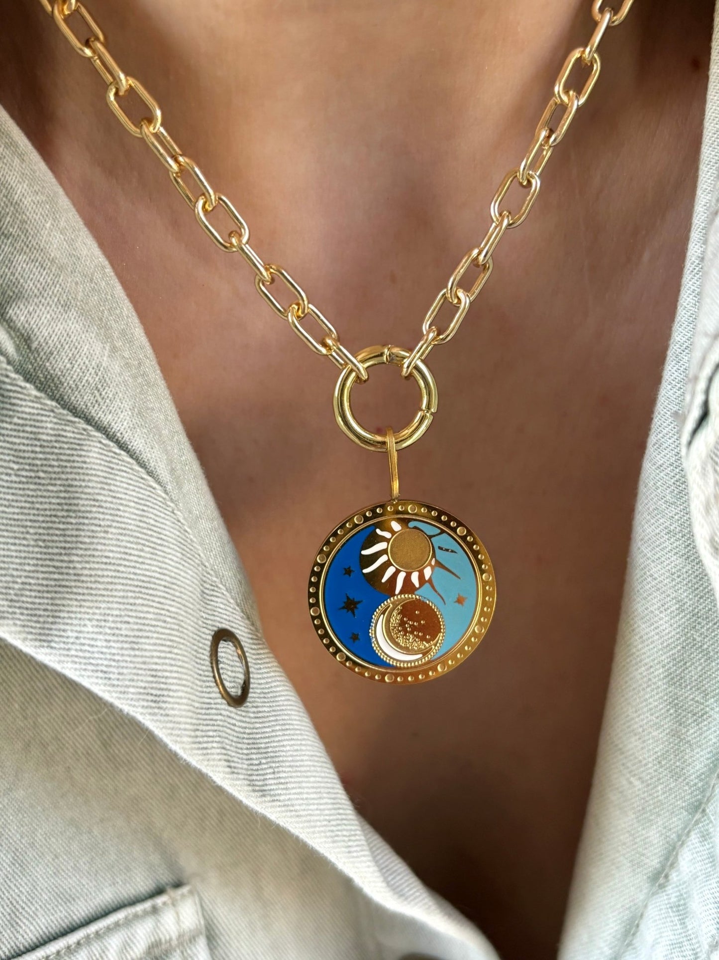 Eclipse Medallion Necklace - Believe Jewellery