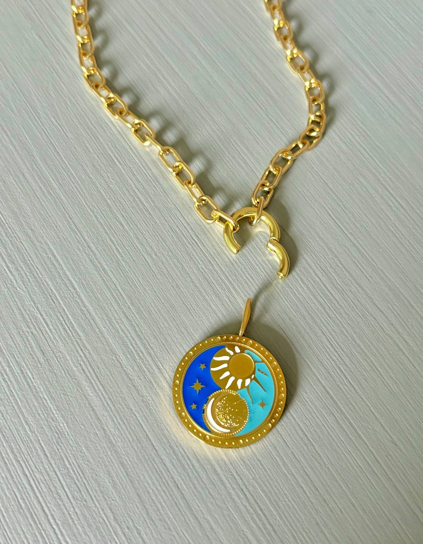 Eclipse Medallion Necklace - Believe Jewellery