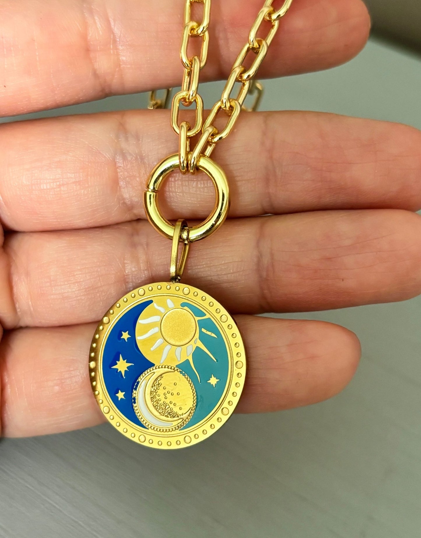 Eclipse Medallion Necklace - Believe Jewellery