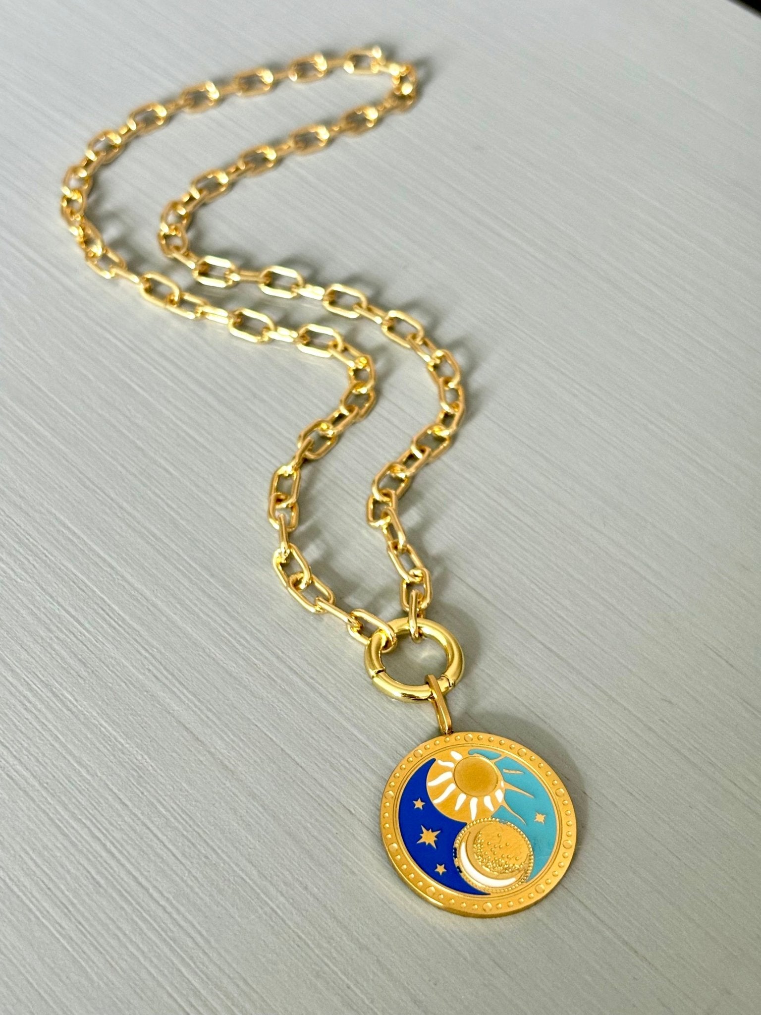 Eclipse Medallion Necklace - Believe Jewellery