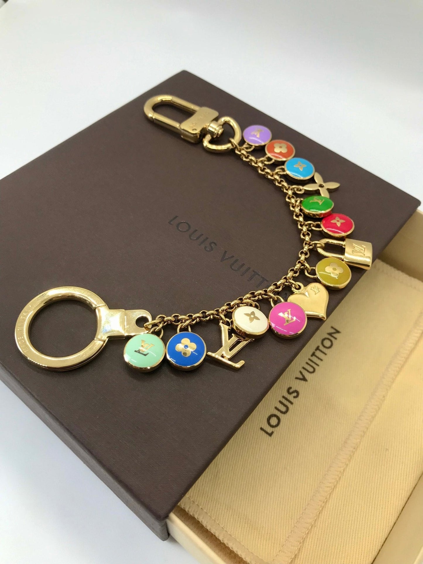 Louis Vuitton charm repurposed - Believe Jewellery