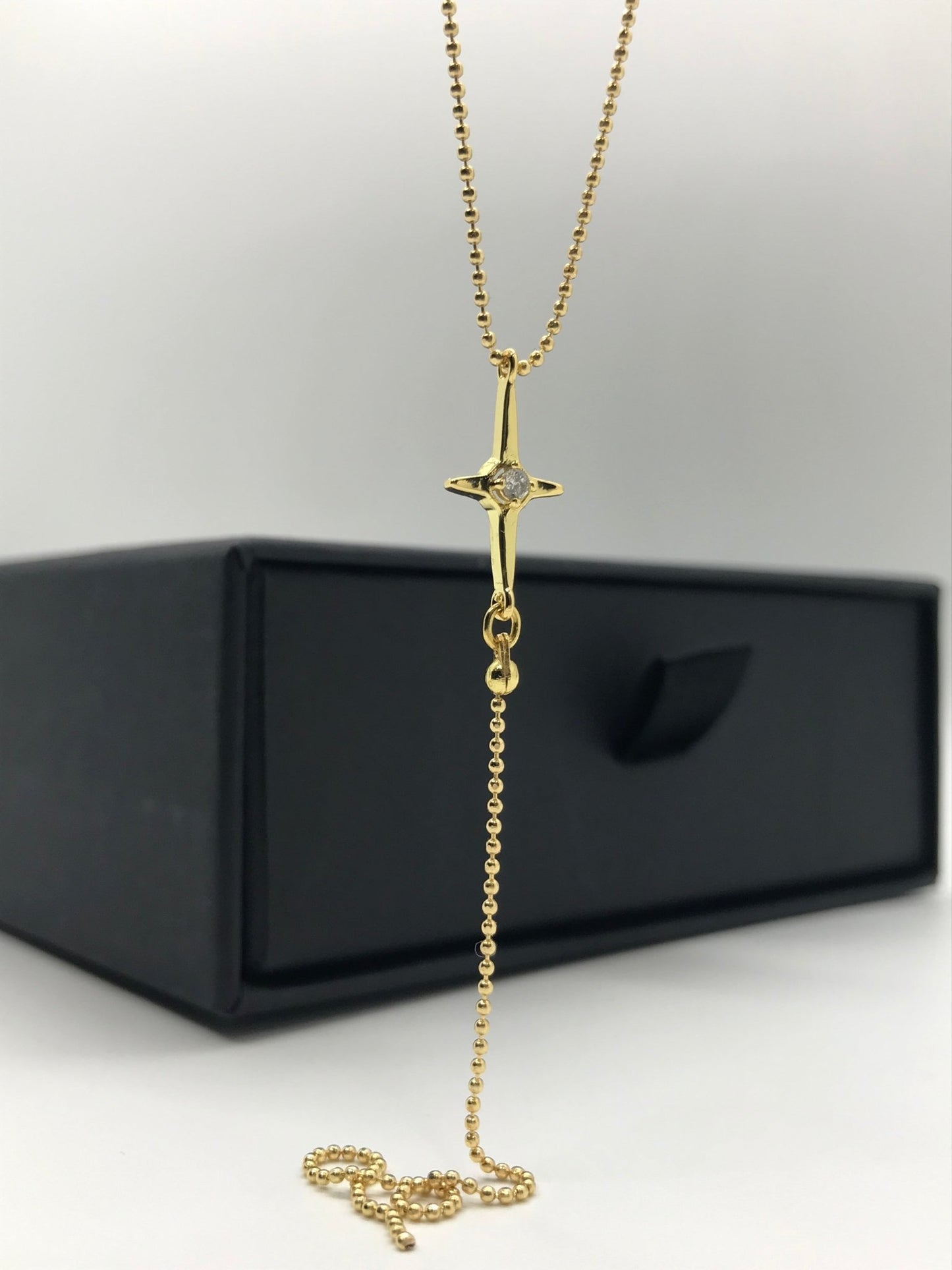 North Star lariat necklace - Believe Jewellery