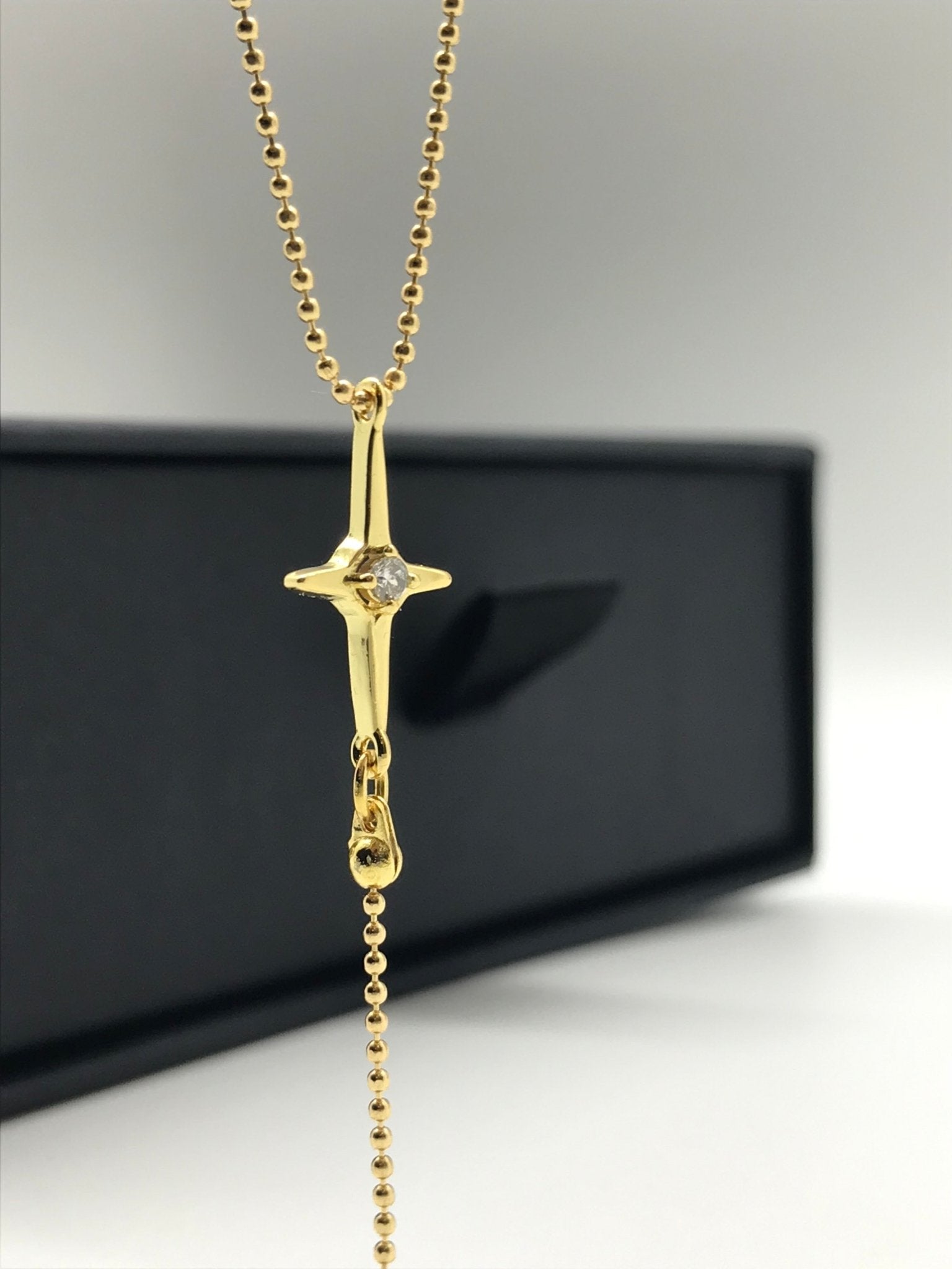 North Star lariat necklace - Believe Jewellery